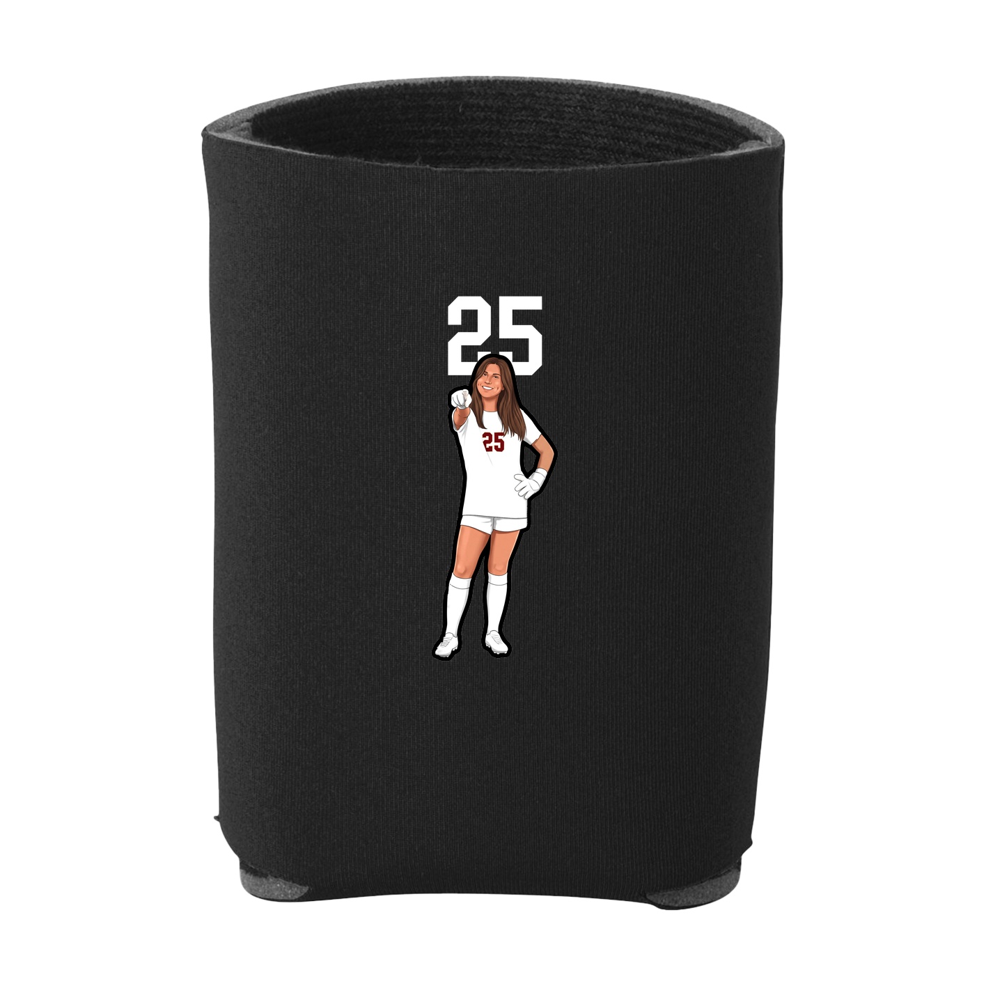 Can Holder — Number Top in Black