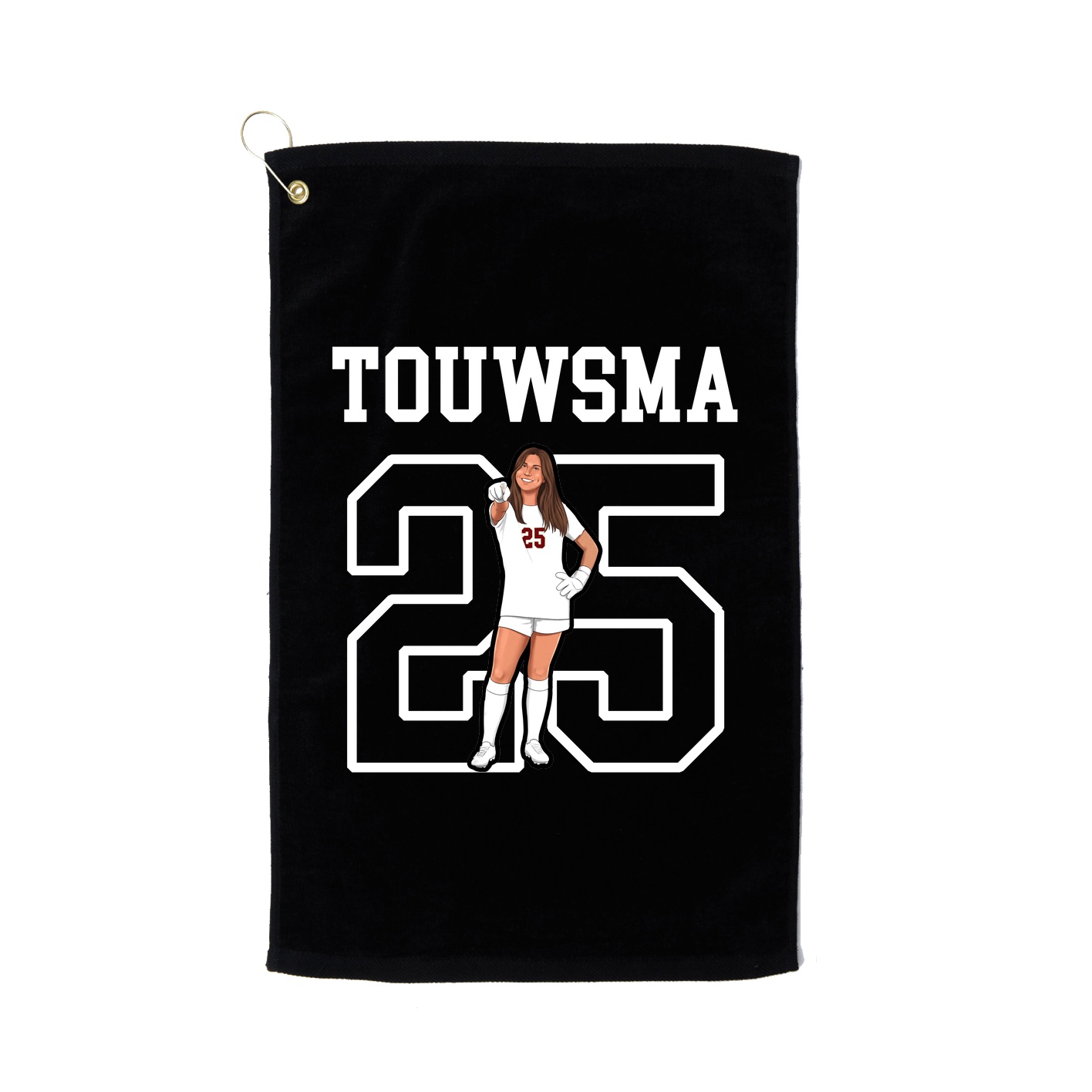 Golf Towel — Shirsey in Black