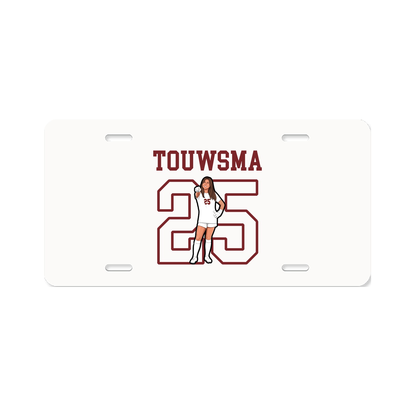 License Plate — Shirsey in Classic