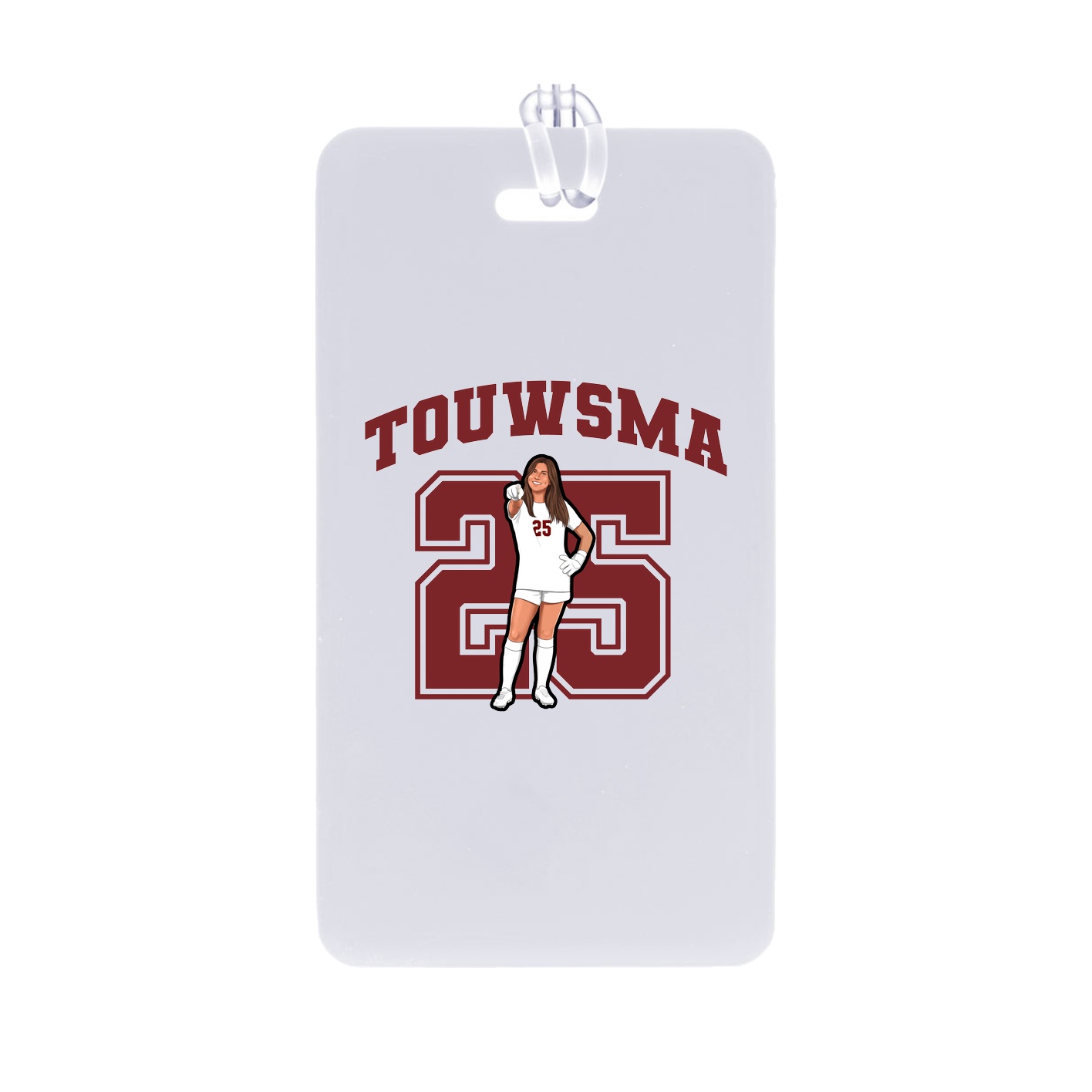Bag Tag — Number in Classic