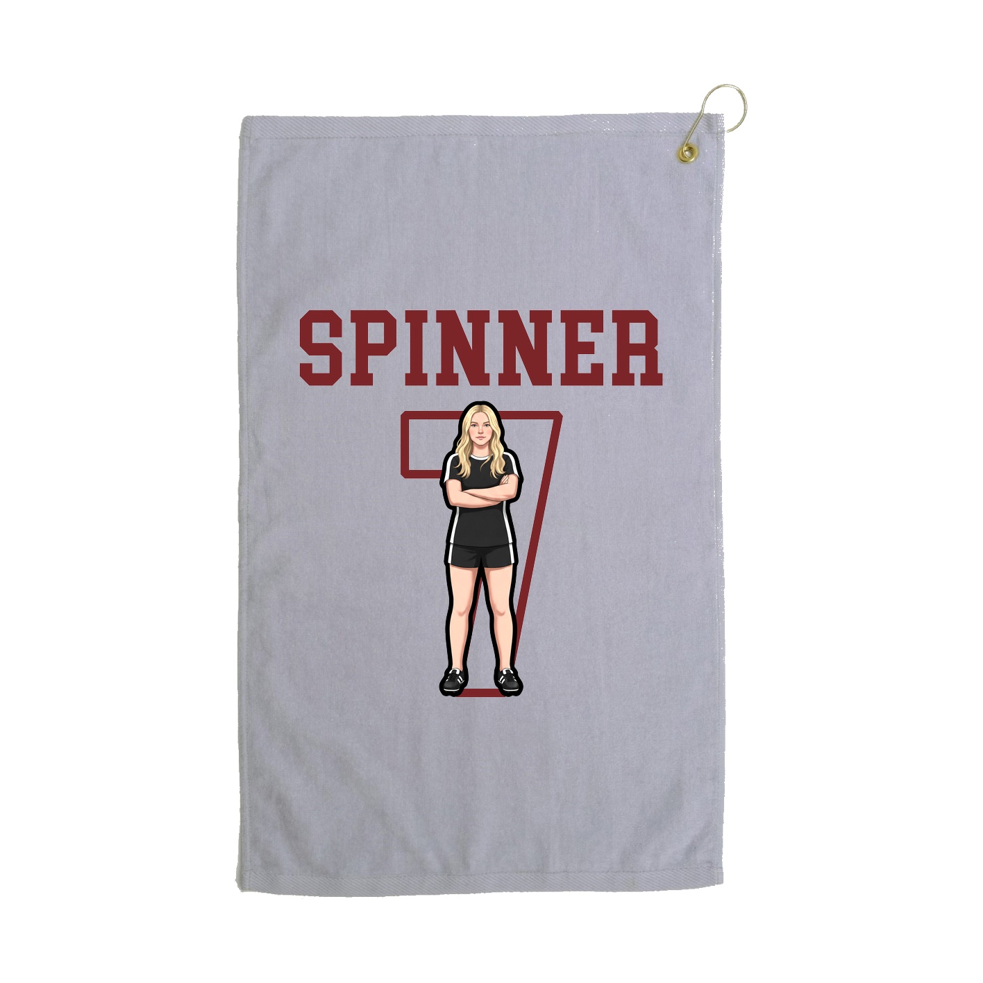 Golf Towel — Shirsey in Grey