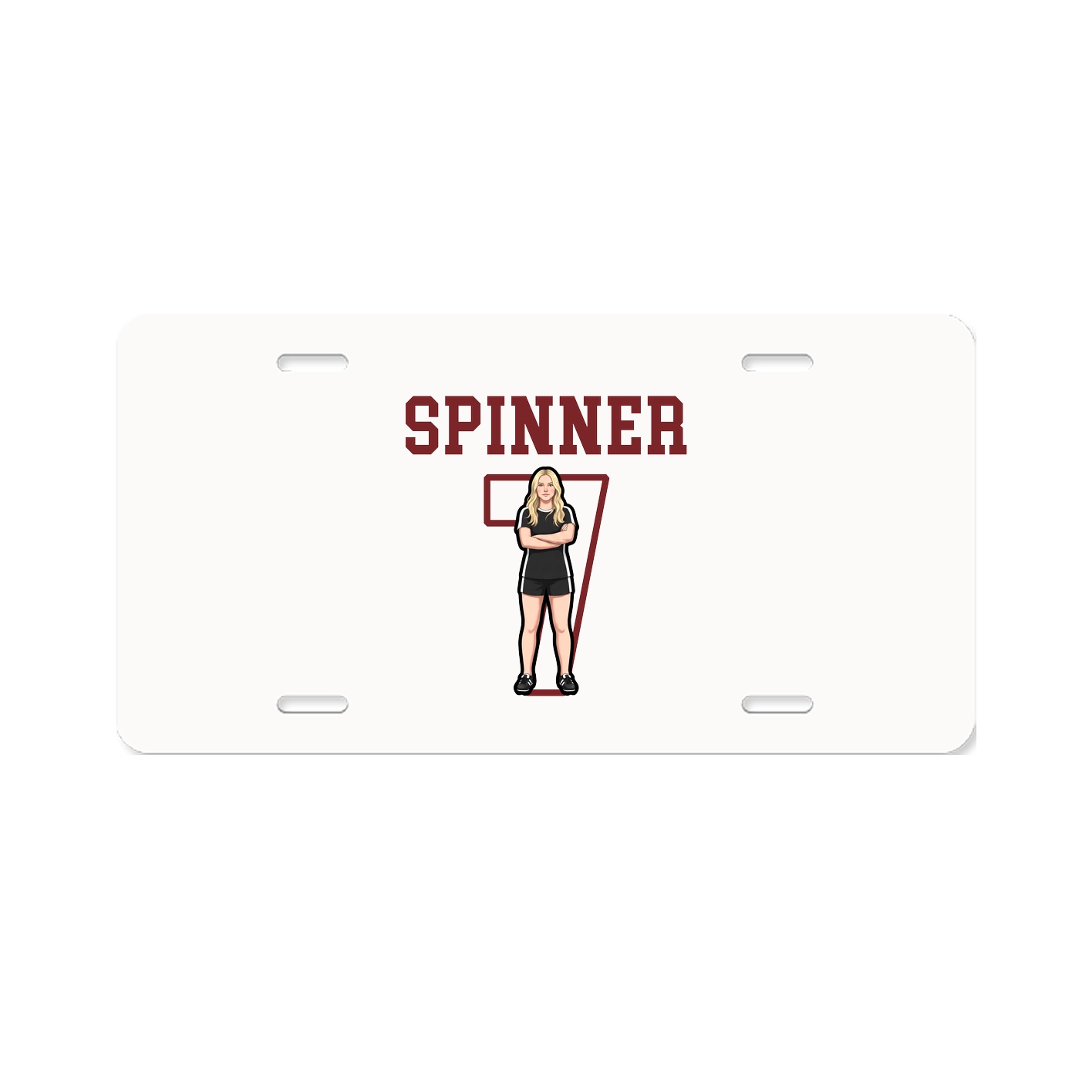 License Plate — Shirsey in Classic