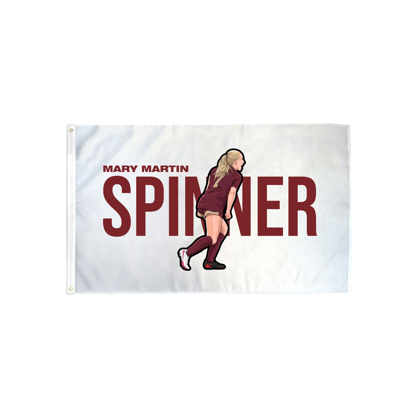 3x5 Flag — Player Name in Classic