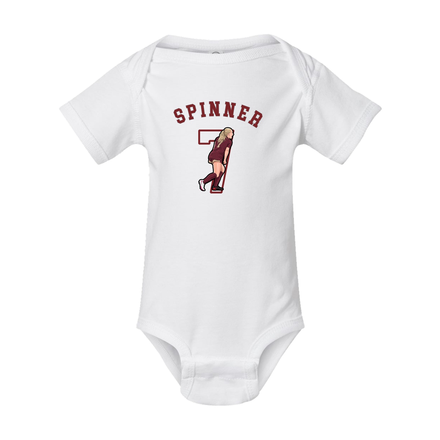 Baby Onesie — Shirsey Arch in White