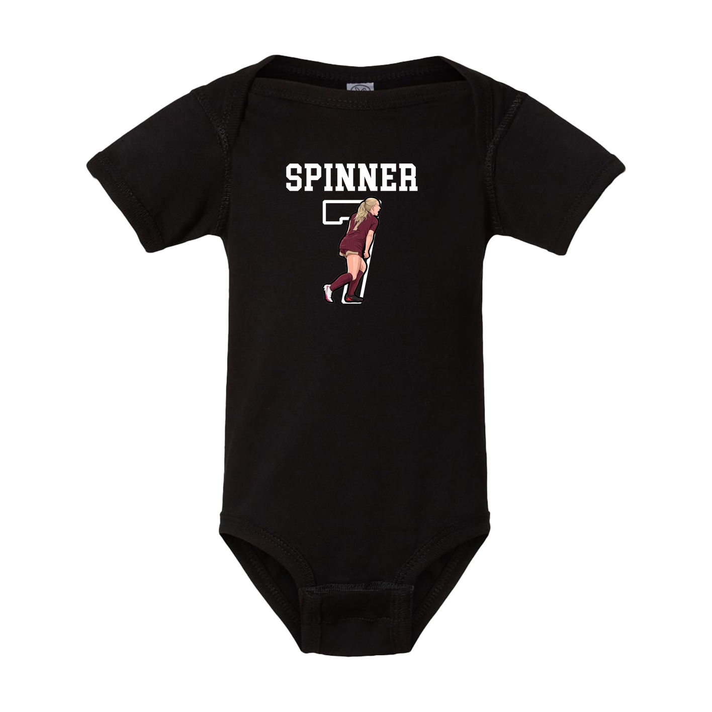 Baby Onesie — Shirsey in Black