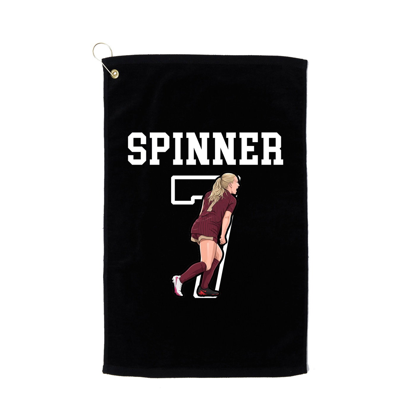 Golf Towel — Shirsey in Black
