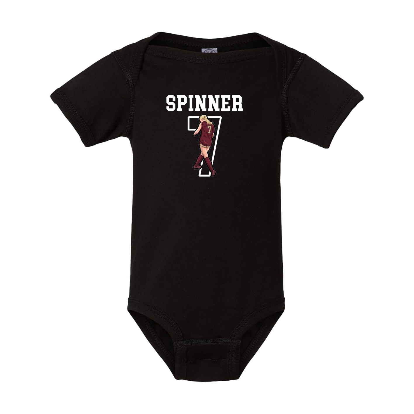 Baby Onesie — Shirsey in Black