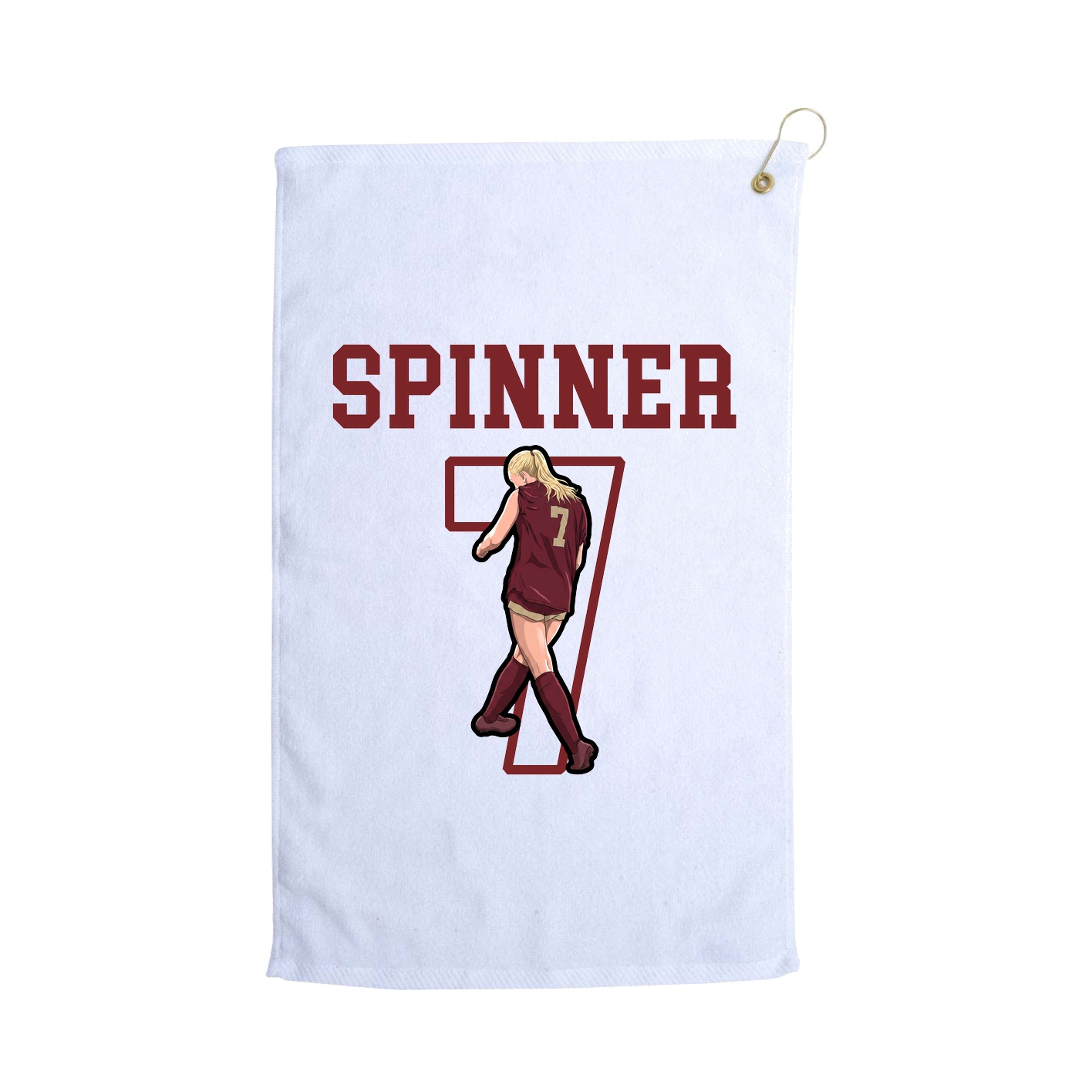Golf Towel — Shirsey in White