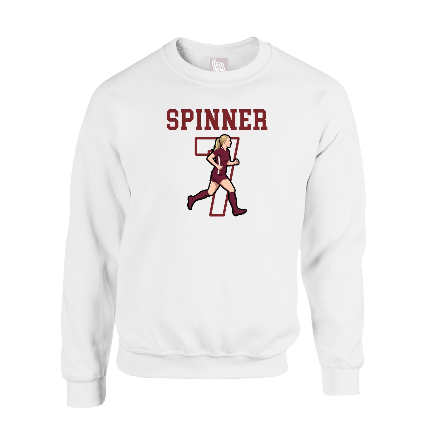 Fleece Crew — Shirsey in White