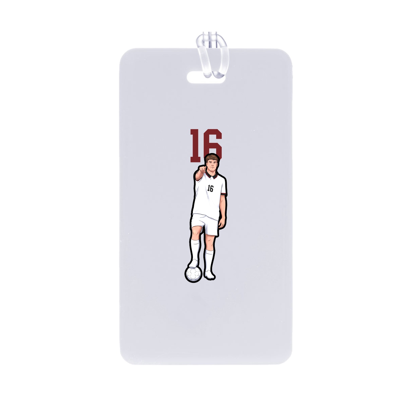 Bag Tag — Number Top in Classic