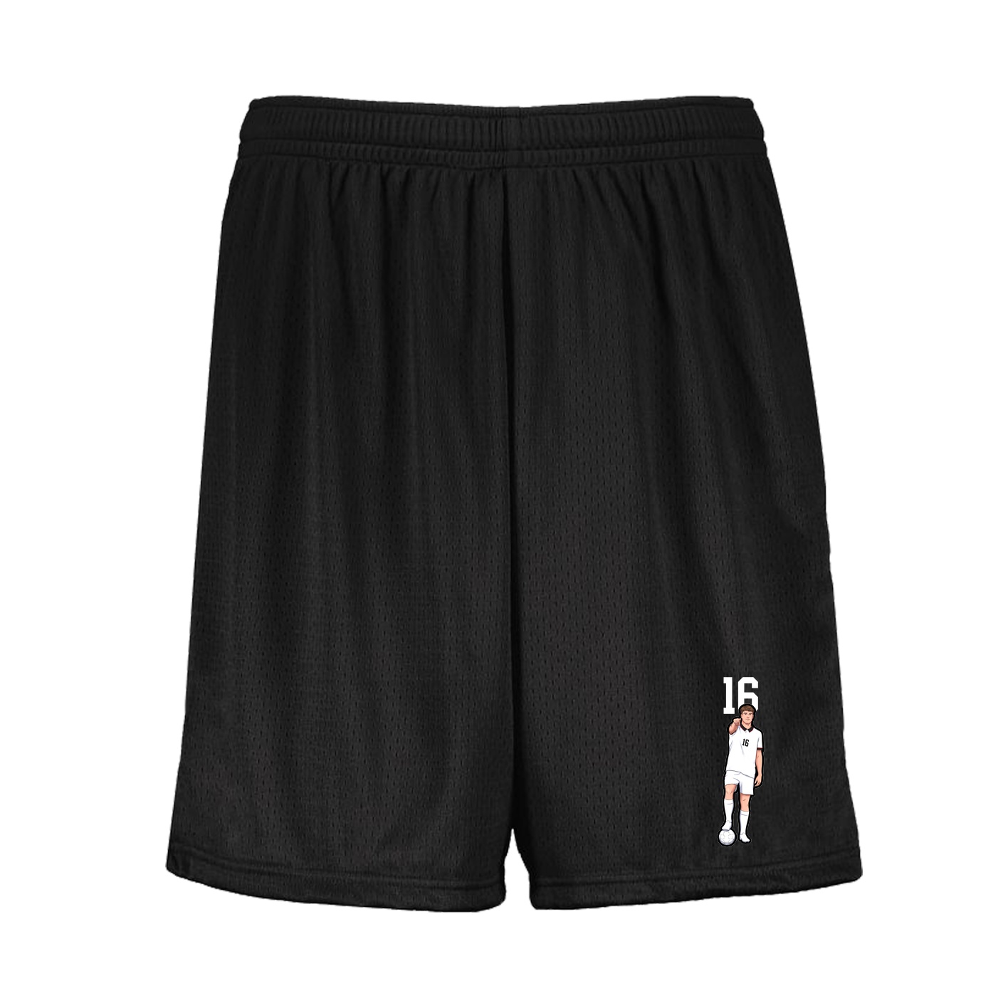 Shorts — Number Top in Black