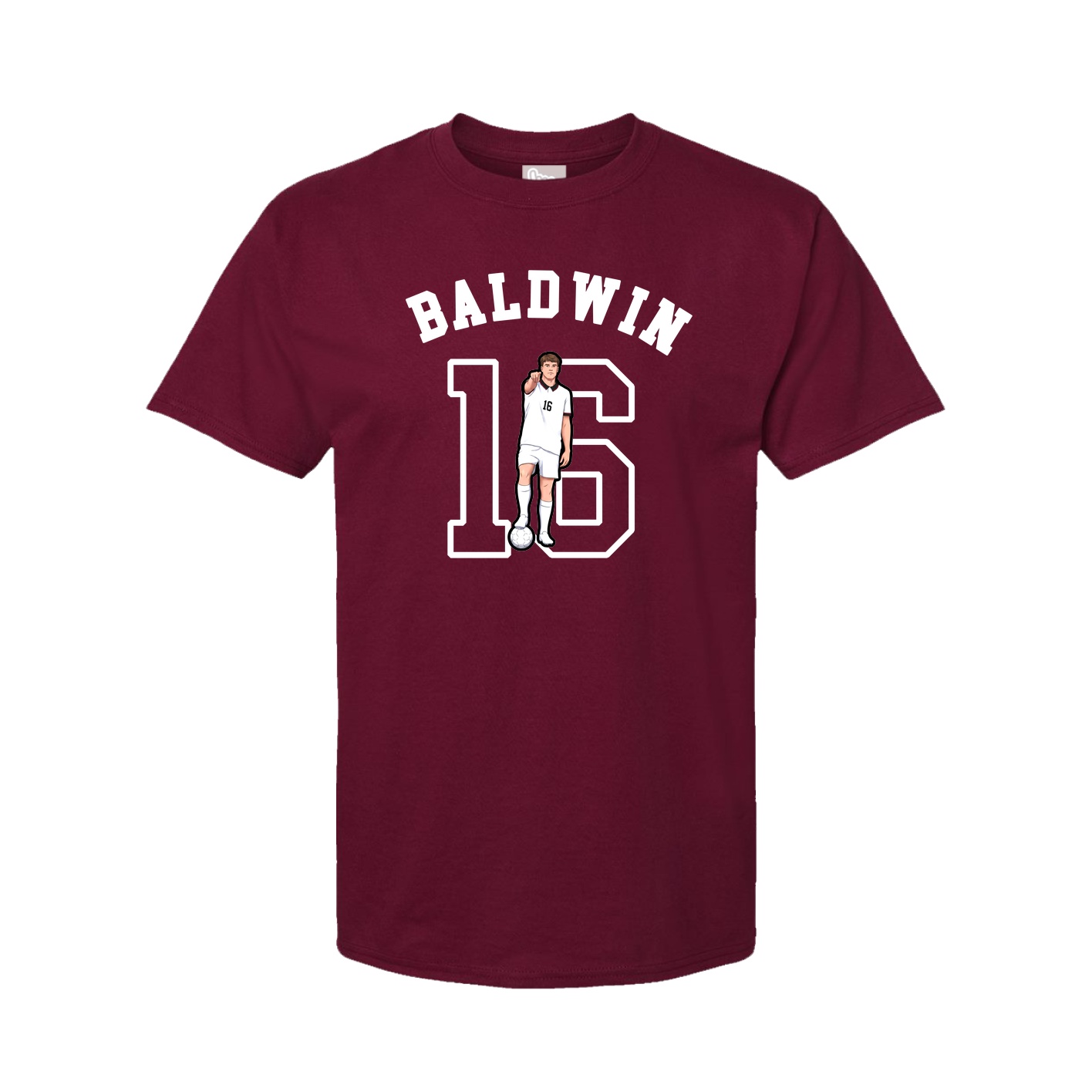 Youth Tee — Shirsey Arch in Cardinal
