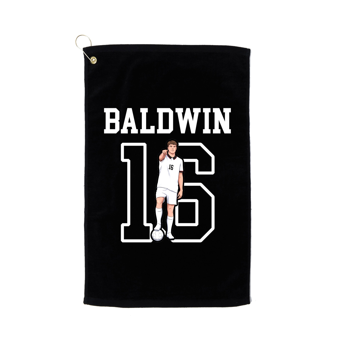Golf Towel — Shirsey in Black