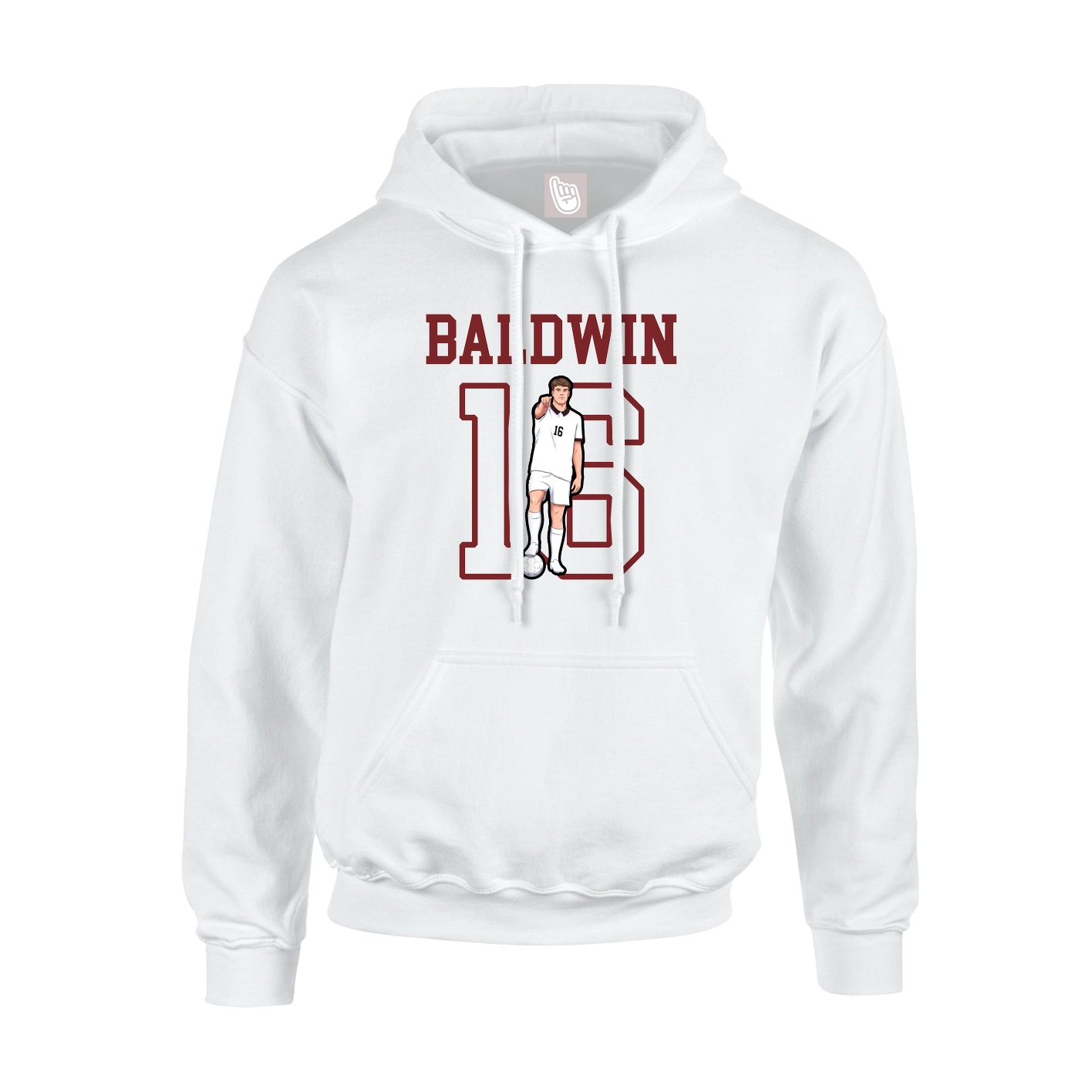 Youth Hoodie — Shirsey in White