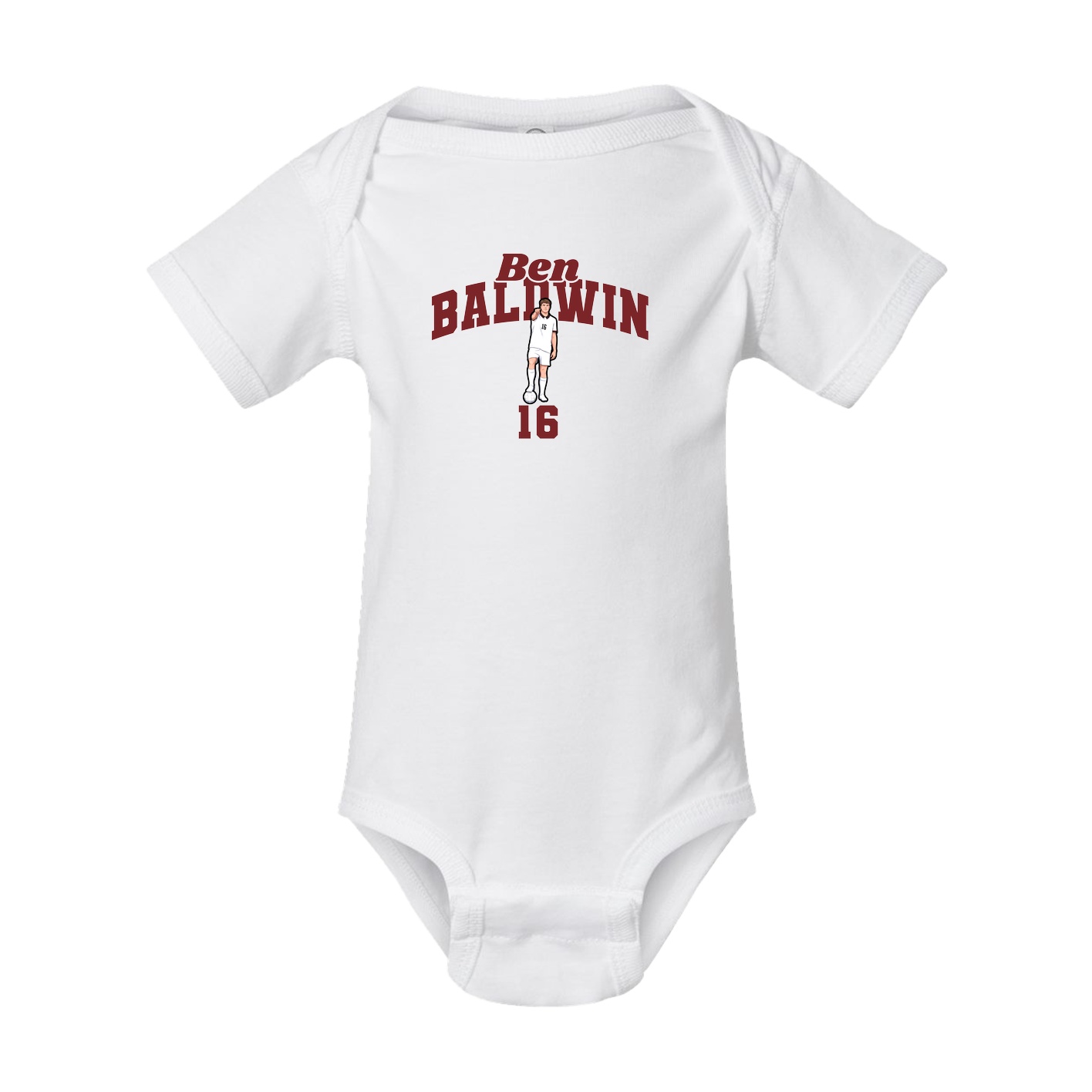 Baby Onesie — Signature Arch in White