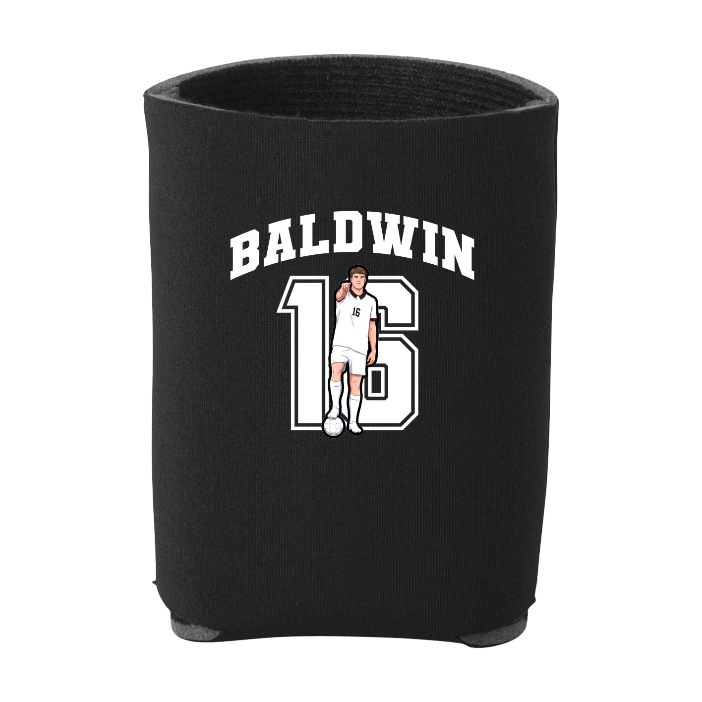 Can Holder — Number in Black