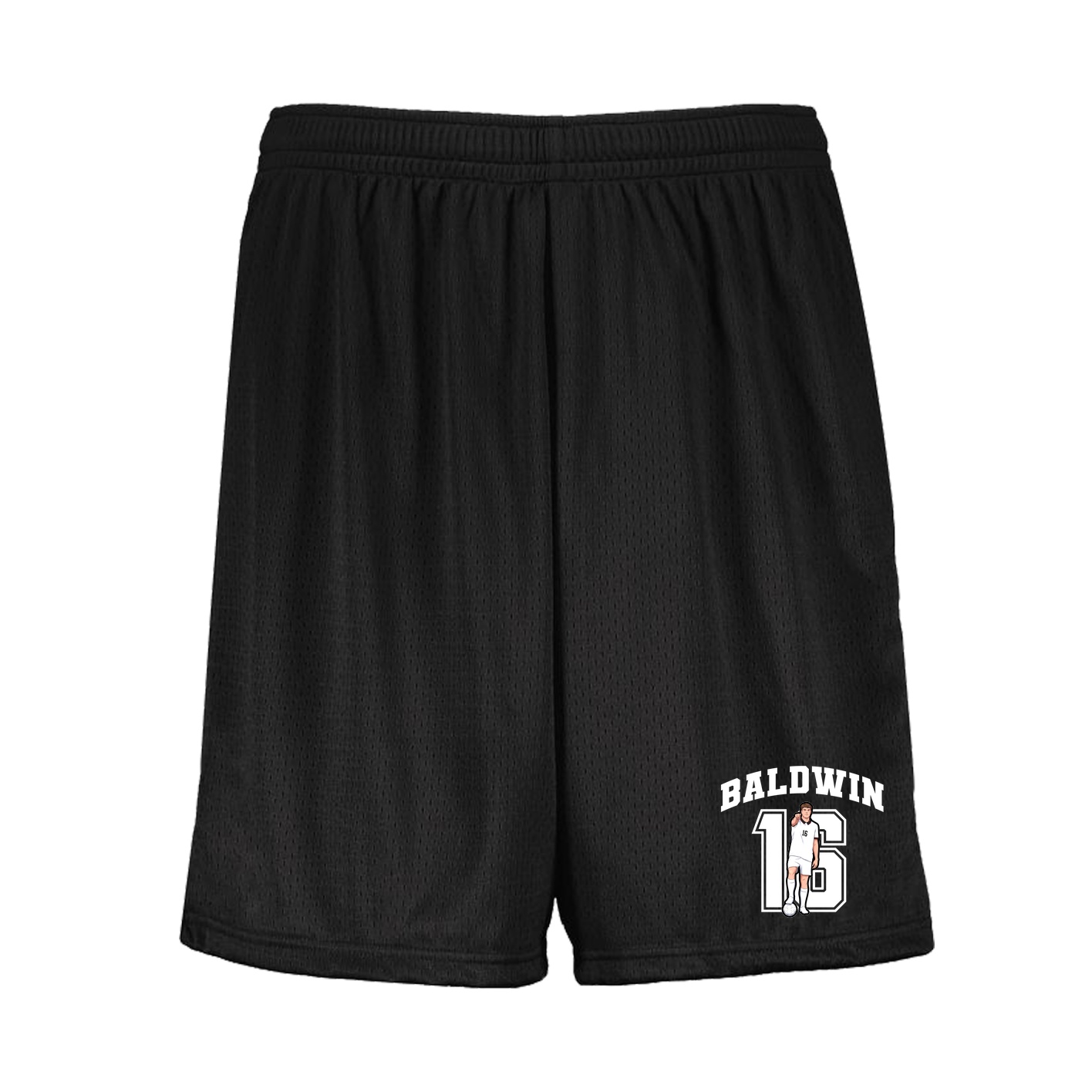Shorts — Number in Black