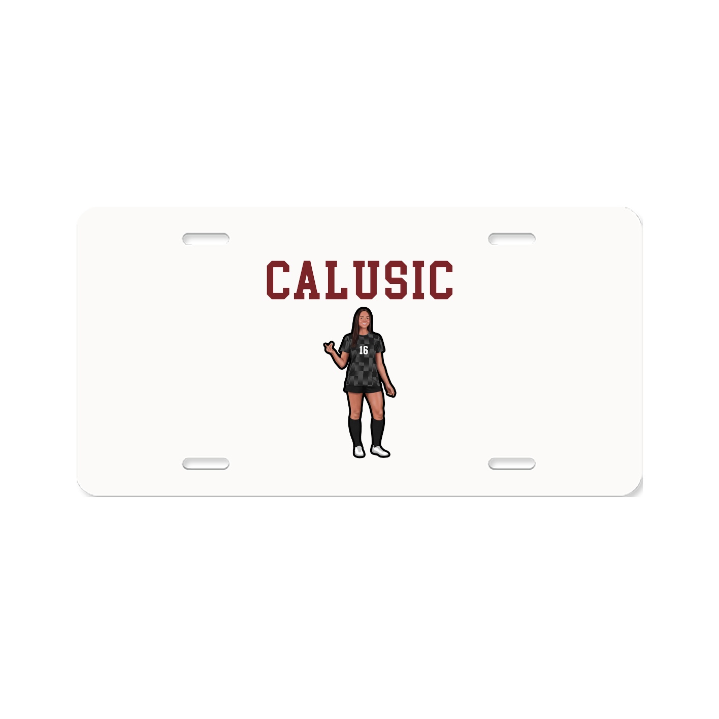 License Plate — Shirsey in Classic