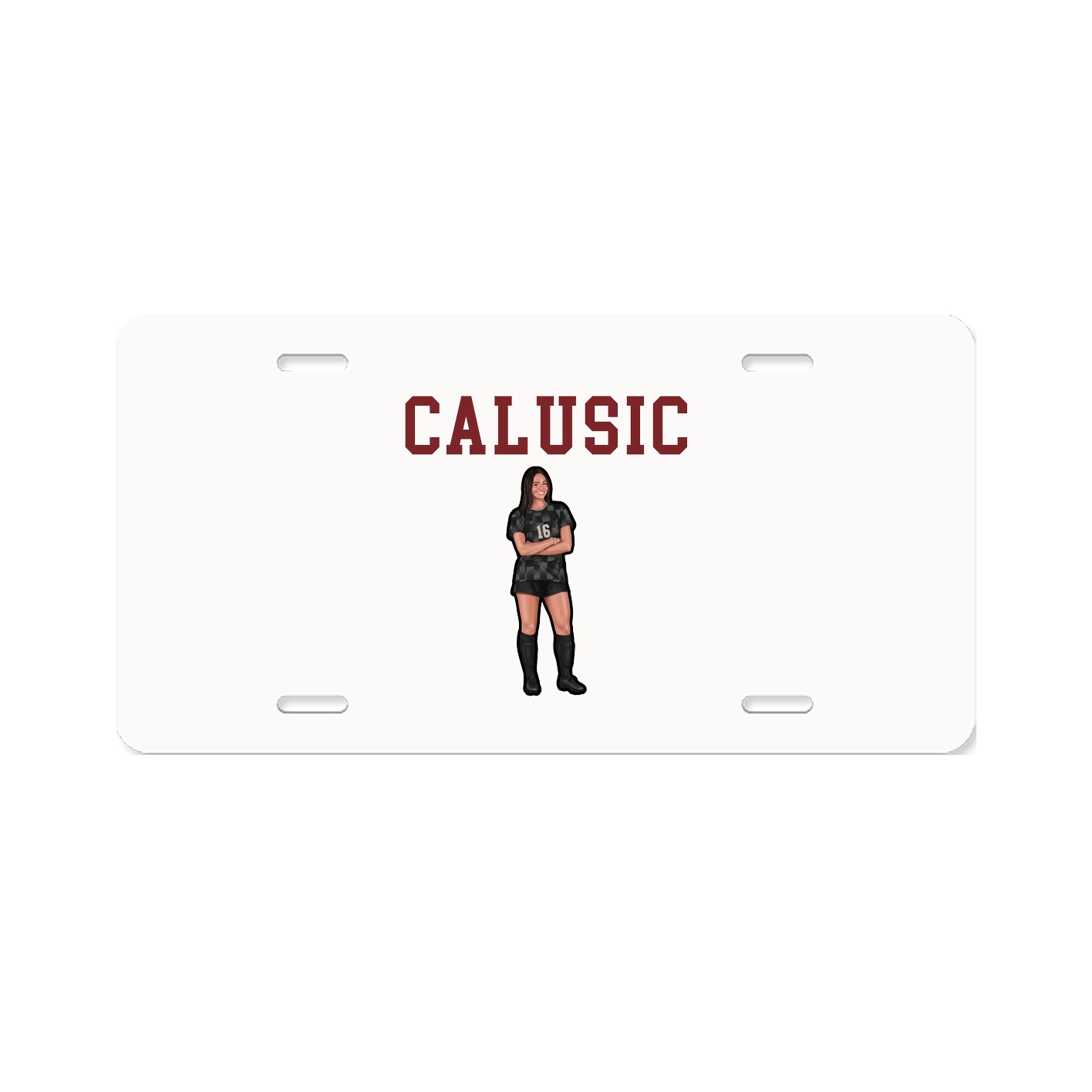 License Plate — Shirsey in Classic