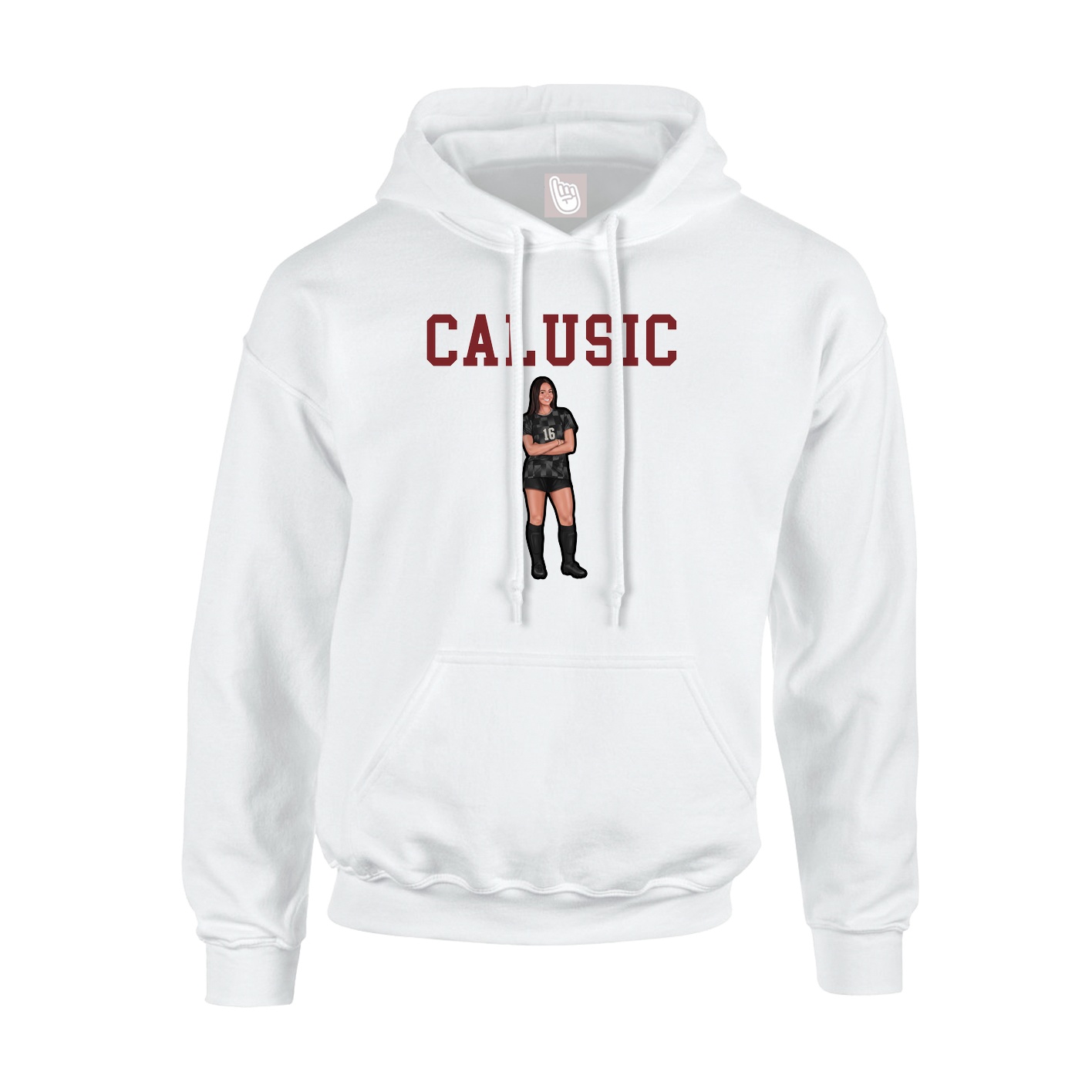 Youth Hoodie — Shirsey in White