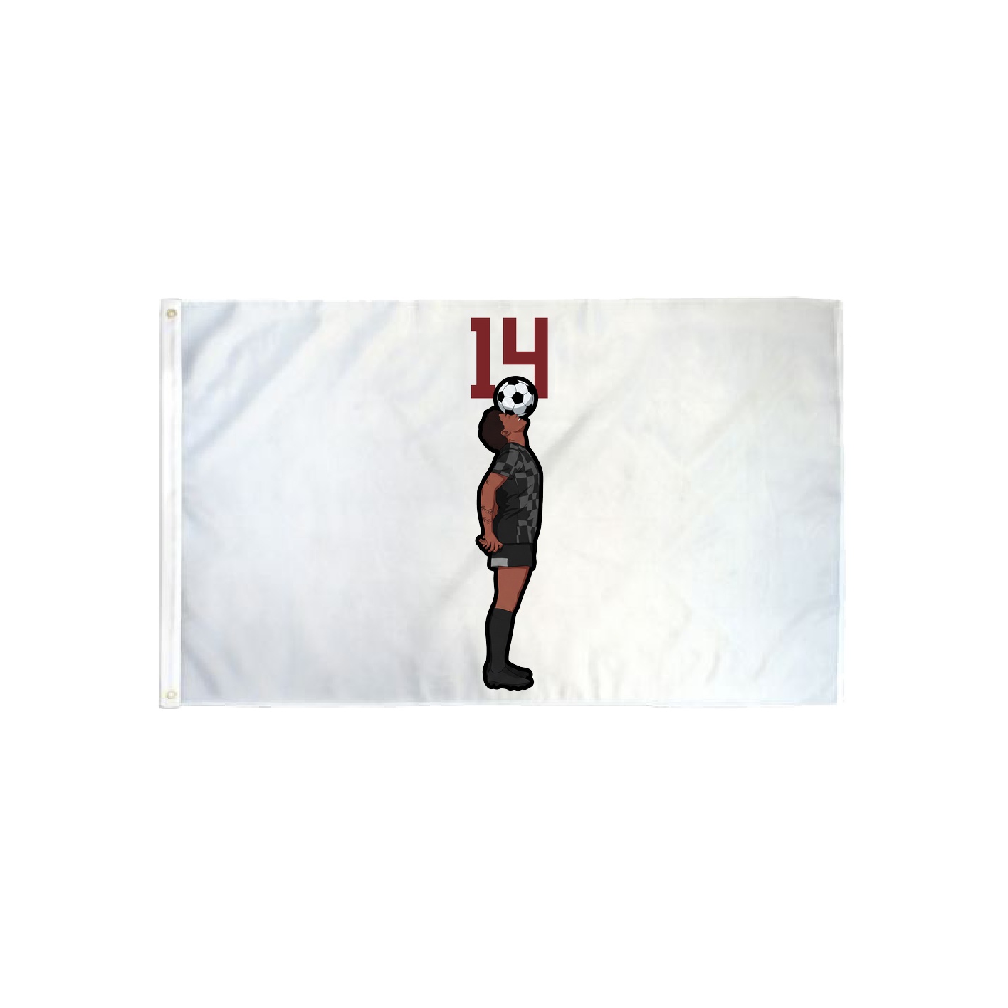 3x5 Flag — Number Top in Classic