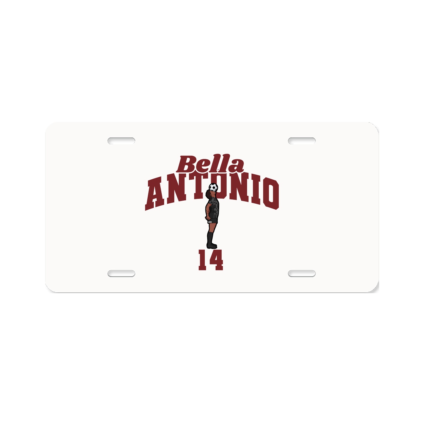 License Plate — Signature Arch in Classic