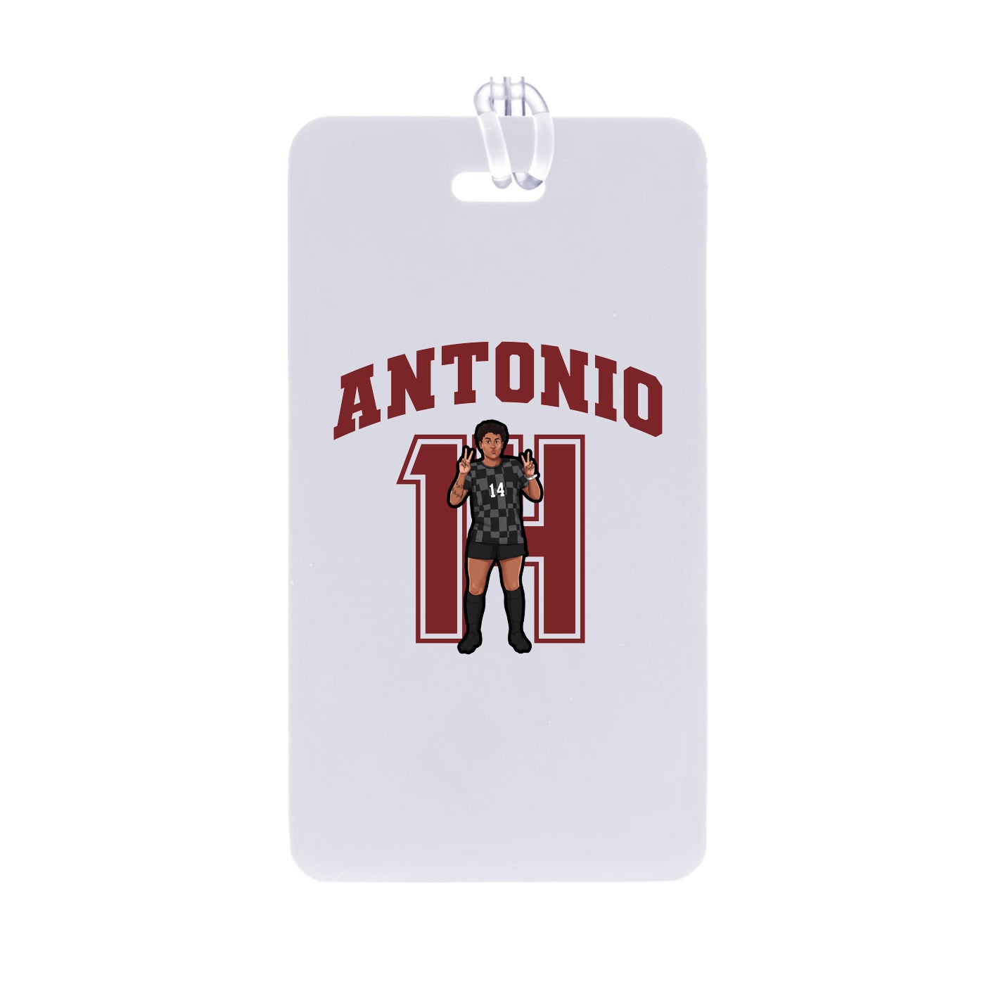 Bag Tag — Number in Classic