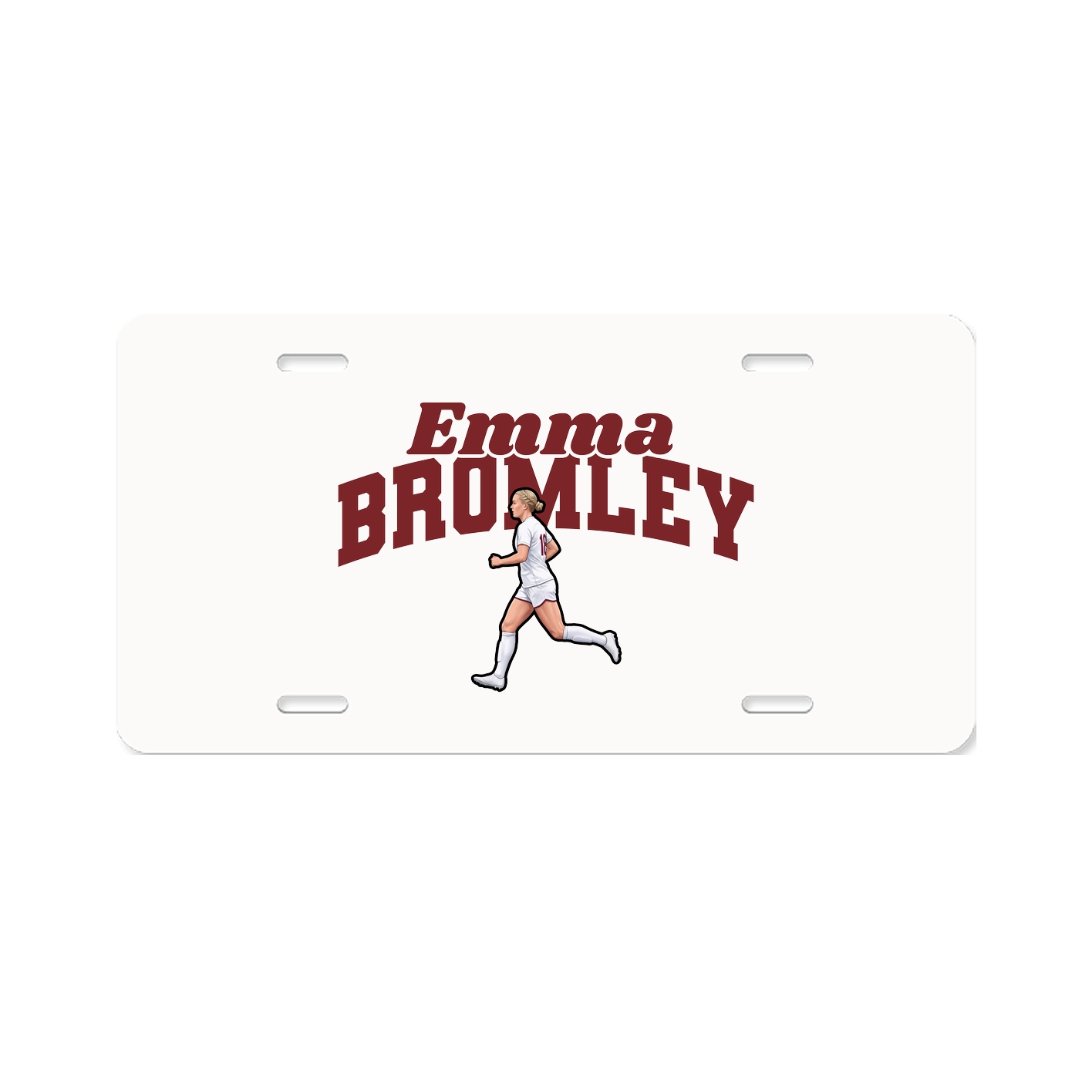 License Plate — Signature Arch in Classic