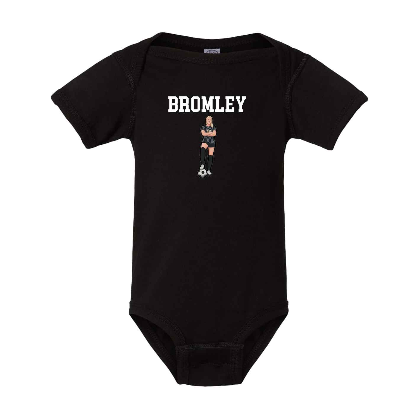 Baby Onesie — Shirsey in Black