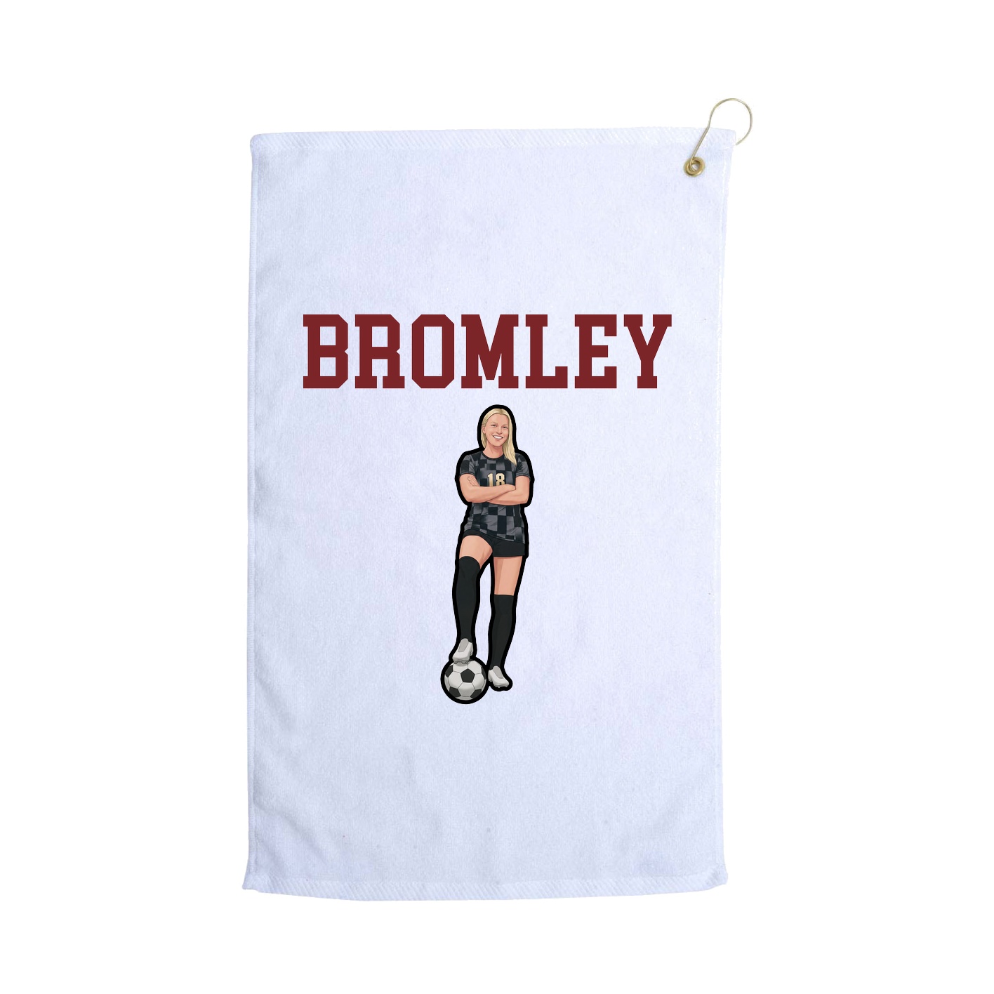 Golf Towel — Shirsey in White