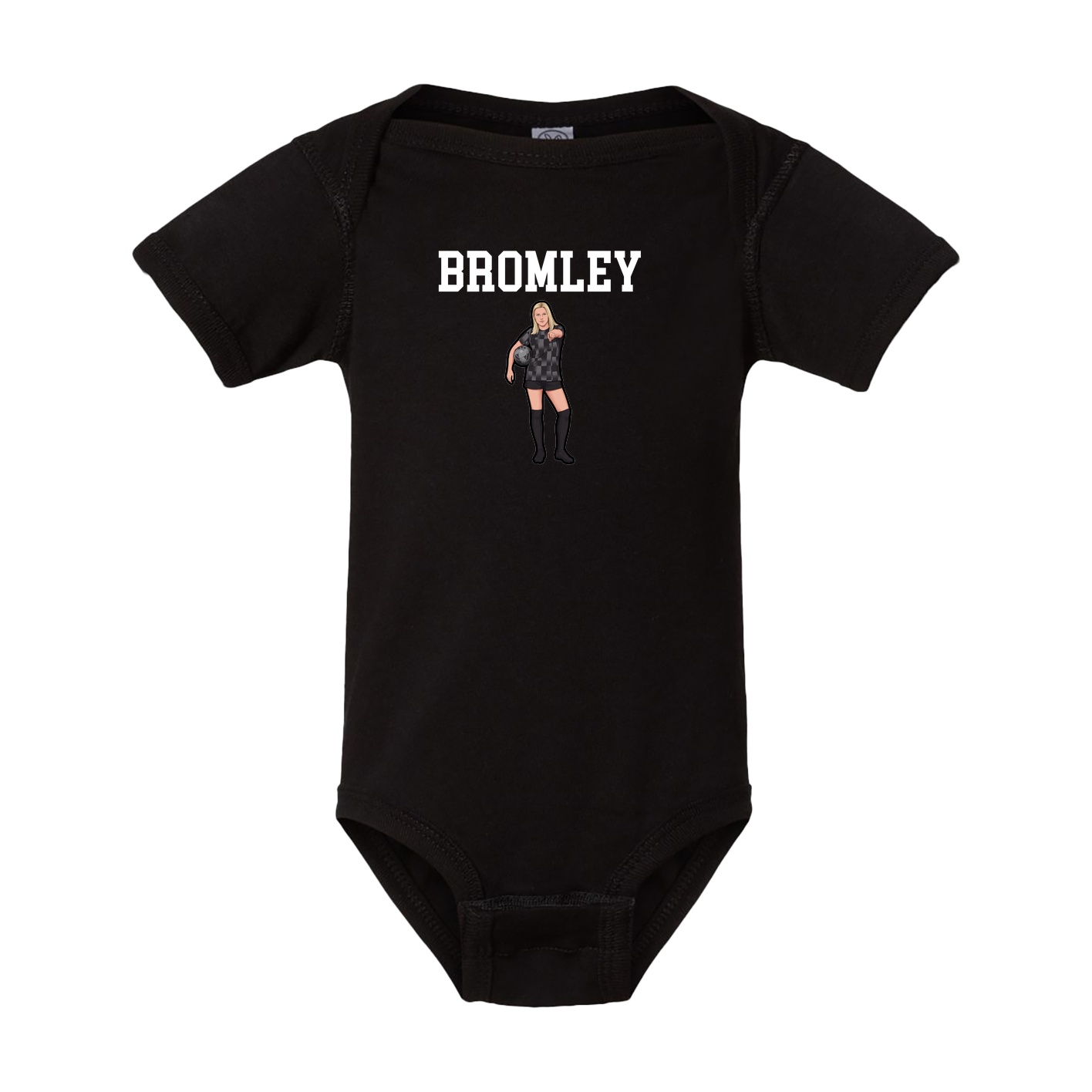 Baby Onesie — Shirsey in Black