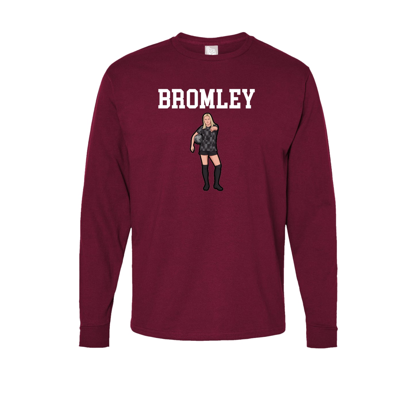 Long Sleeve Tee — Shirsey in Cardinal