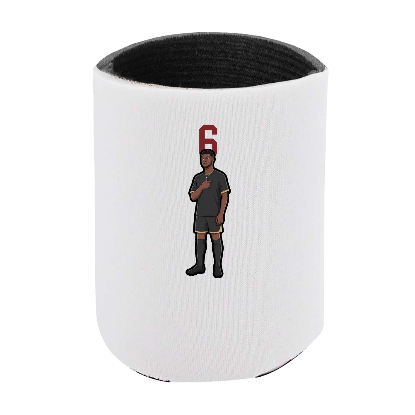 Can Holder — Number Top in White