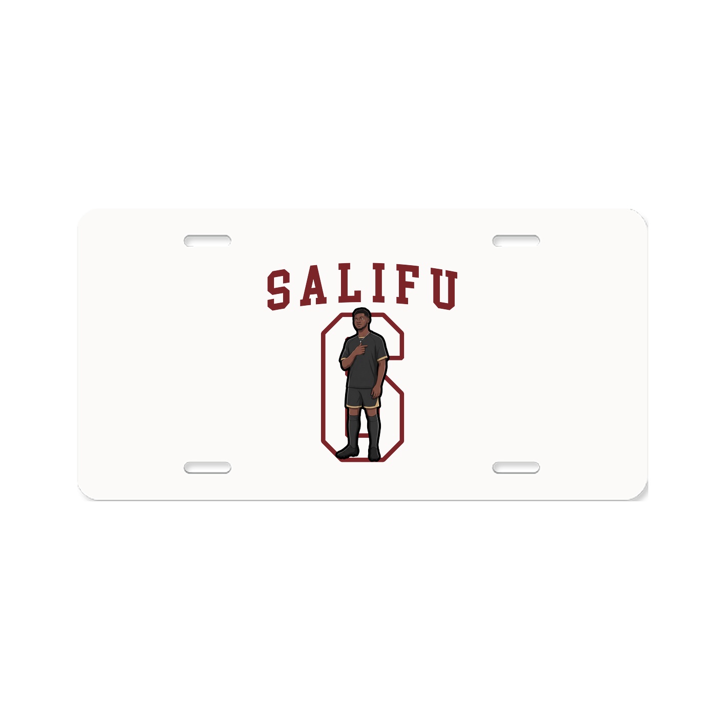 License Plate — Shirsey in Classic