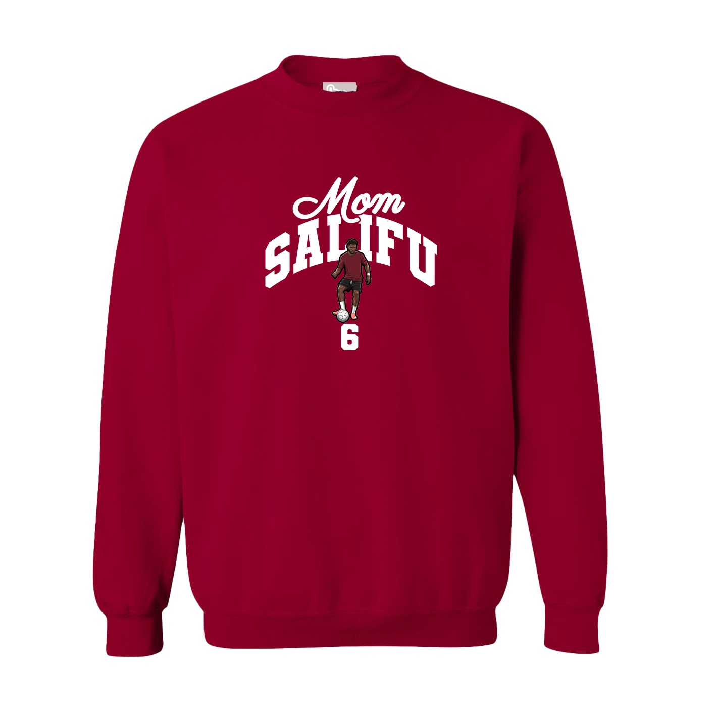 Fleece Crew — Mothers Day Arch in Cardinal