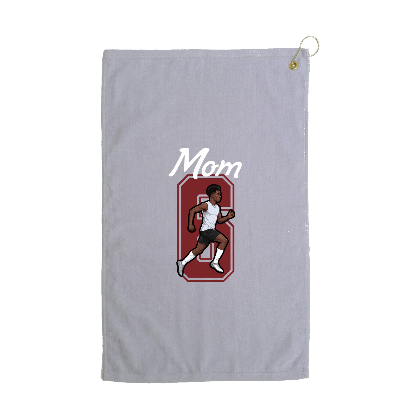 Golf Towel — Mothers Day Shirsey in Grey