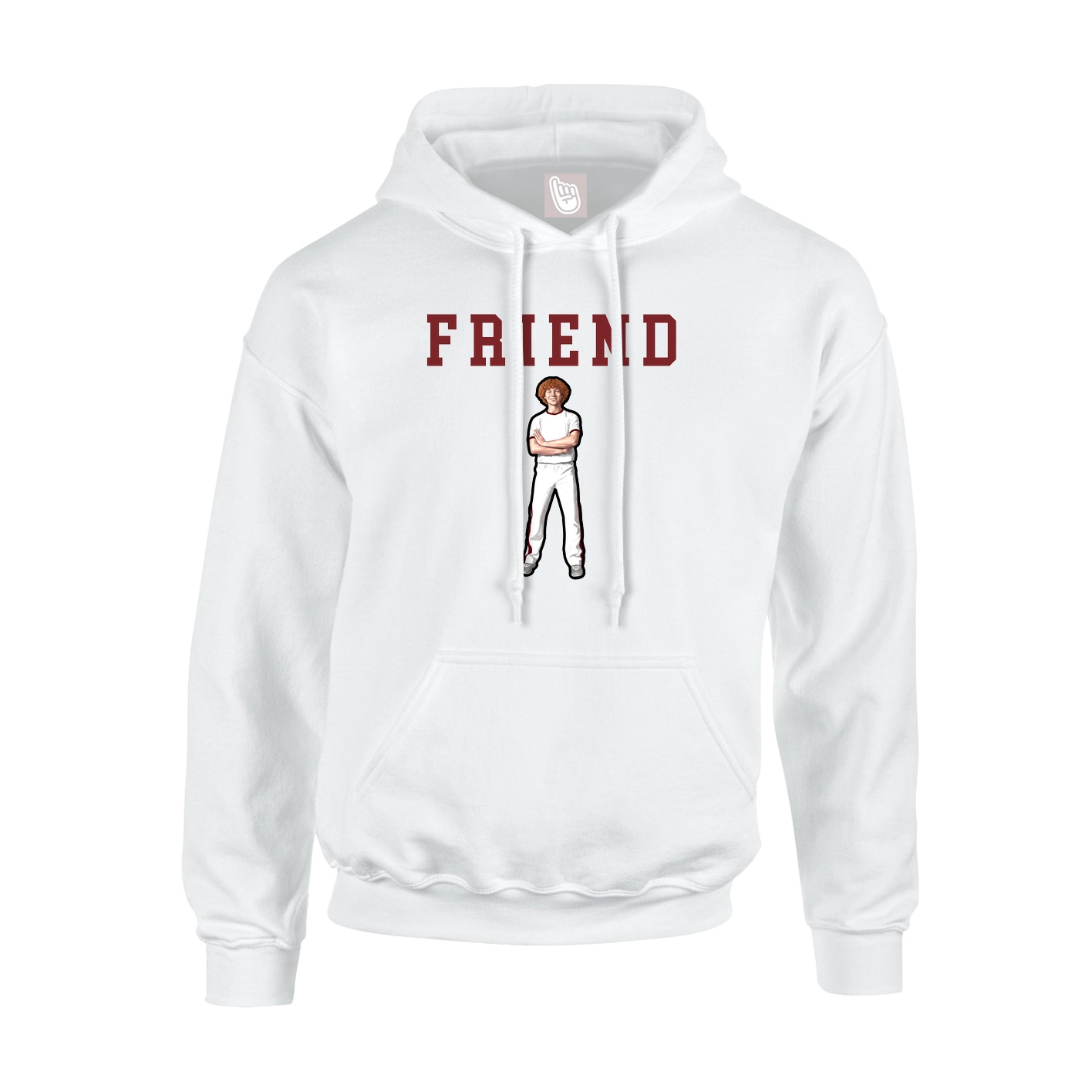 Youth Hoodie — Shirsey in White