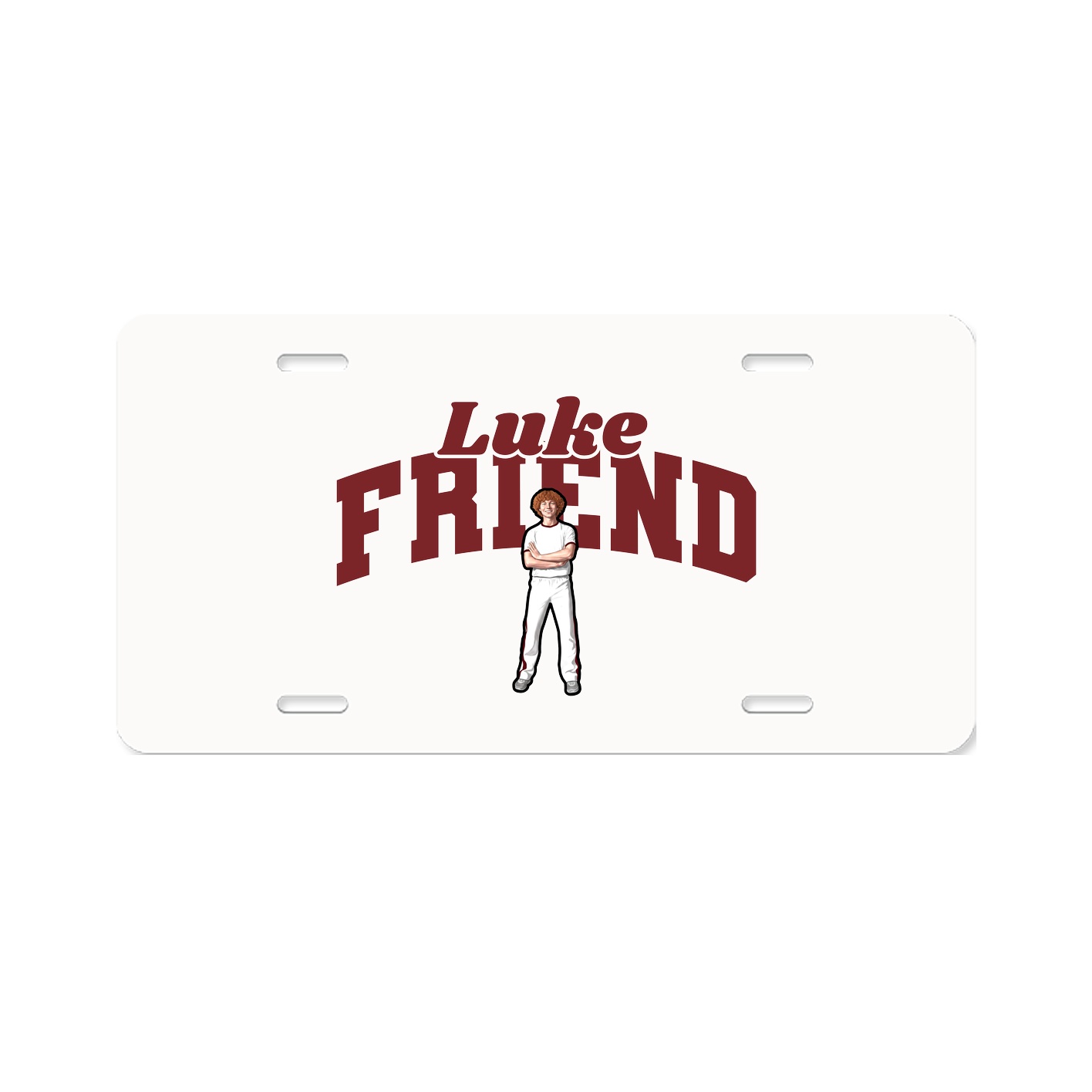 License Plate — Signature Arch in Classic