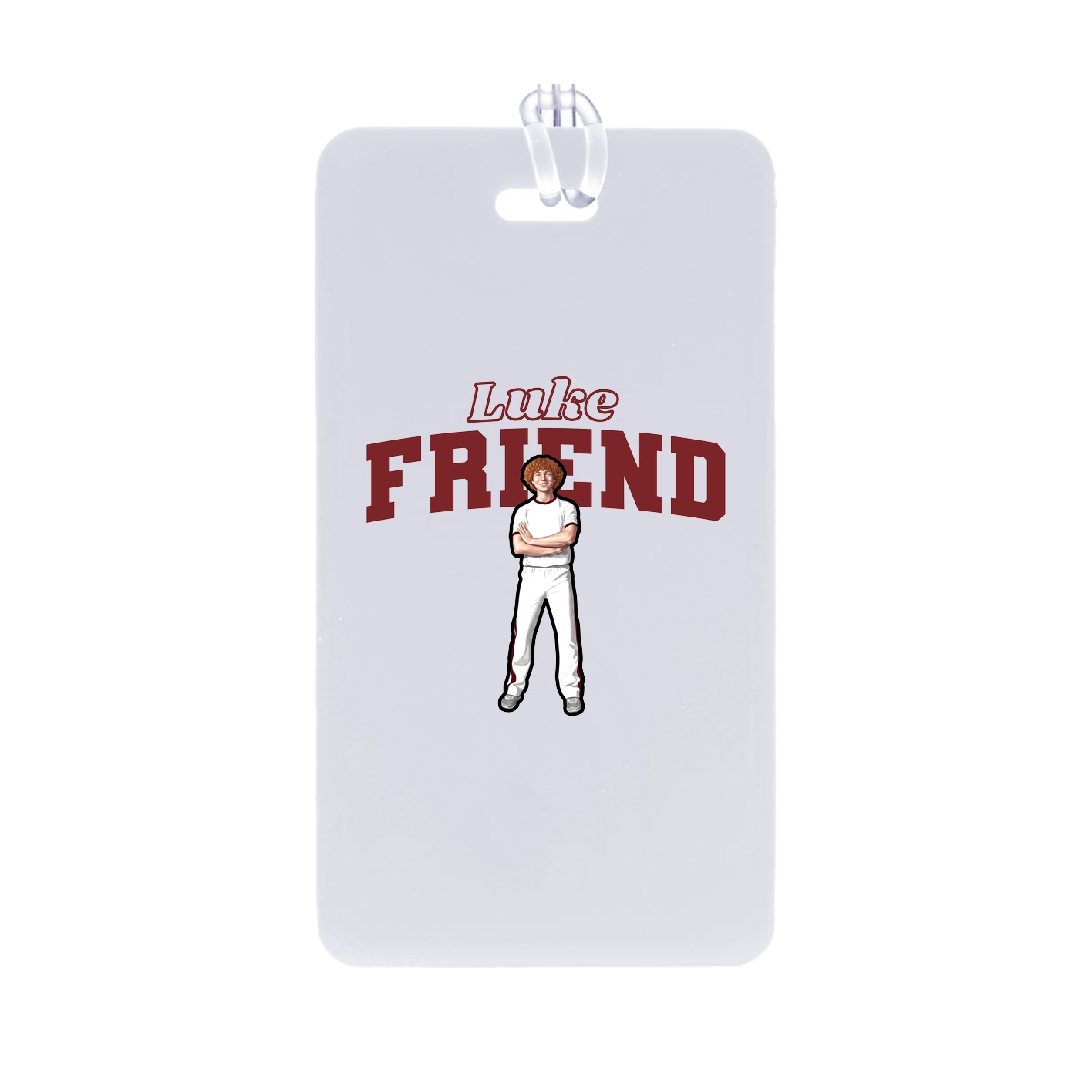Bag Tag — Name Arch in Classic