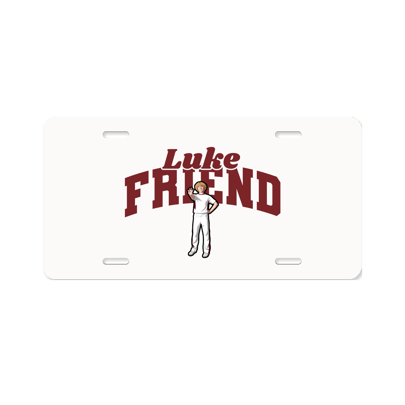 License Plate — Signature Arch in Classic