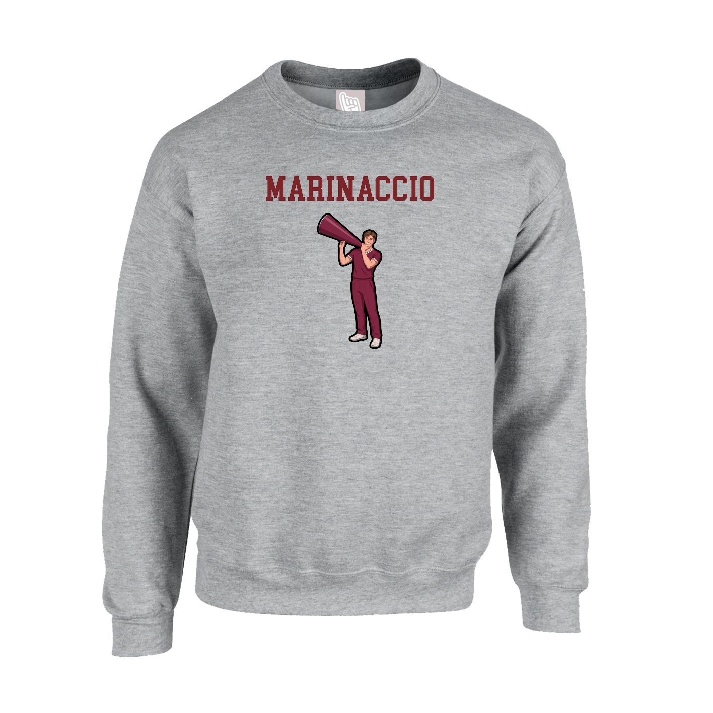 Fleece Crew — Shirsey in Grey