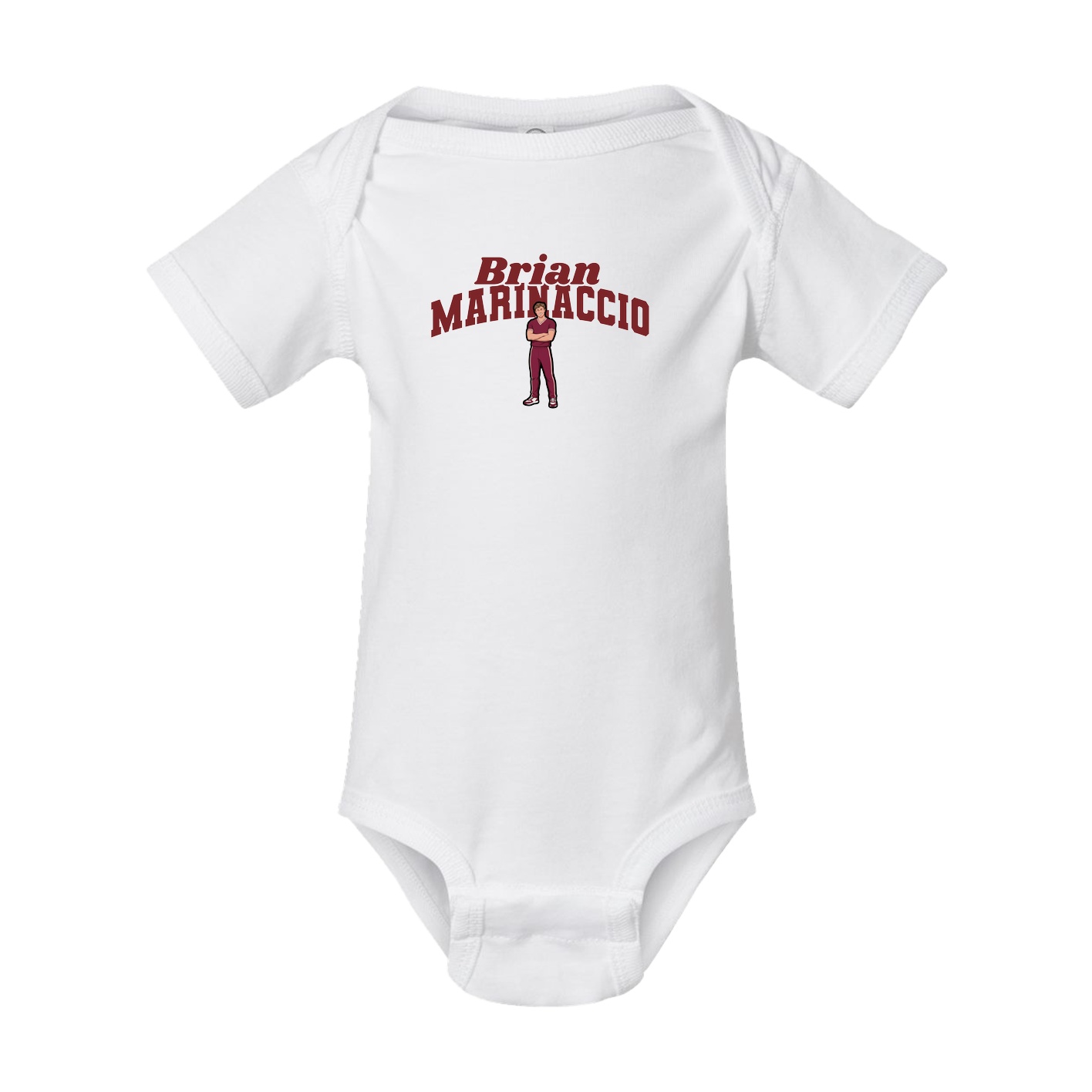 Baby Onesie — Signature Arch in White