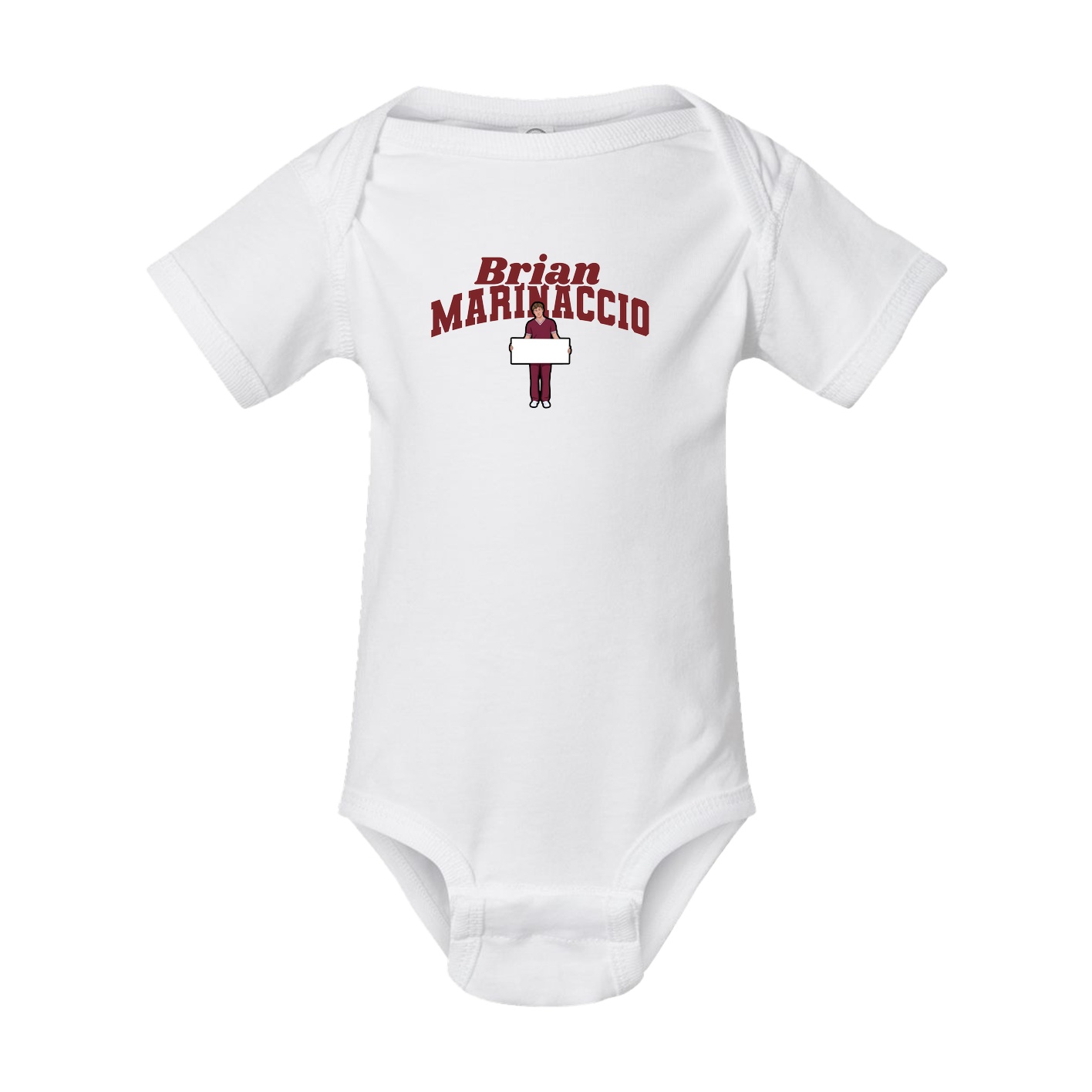 Baby Onesie — Signature Arch in White