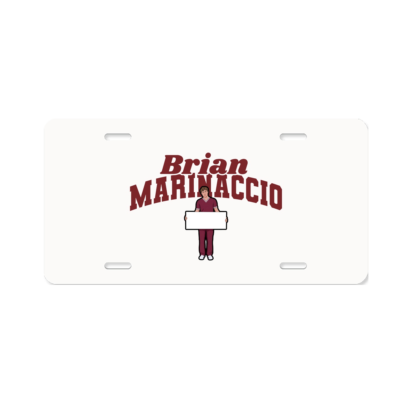 License Plate — Signature Arch in Classic