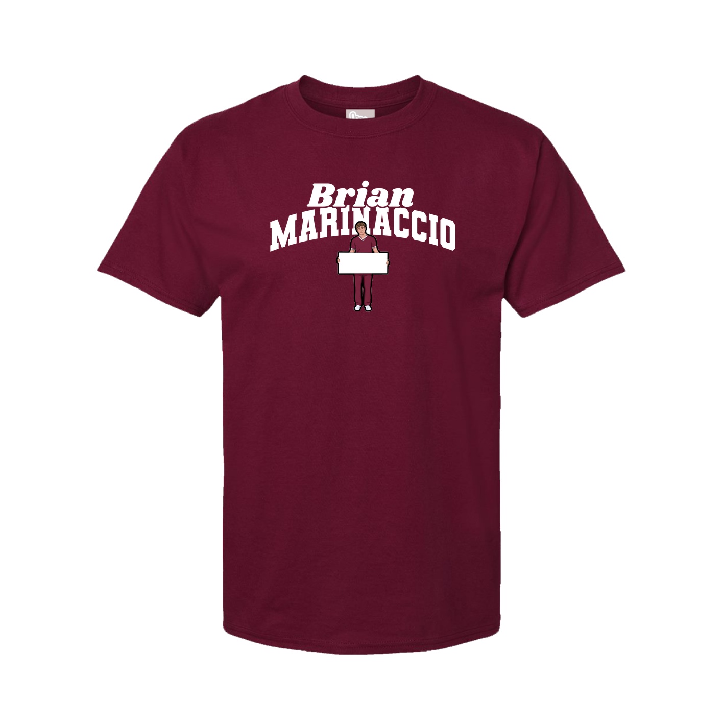 Tee — Signature Arch in Cardinal