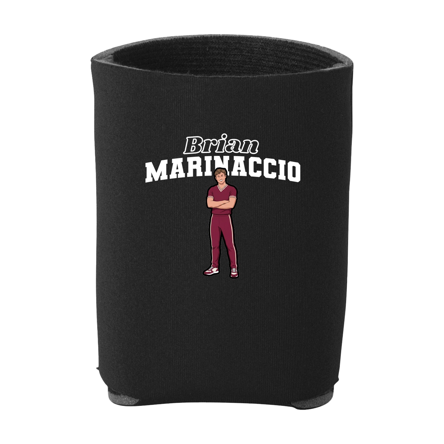 Can Holder — Name Arch in Black