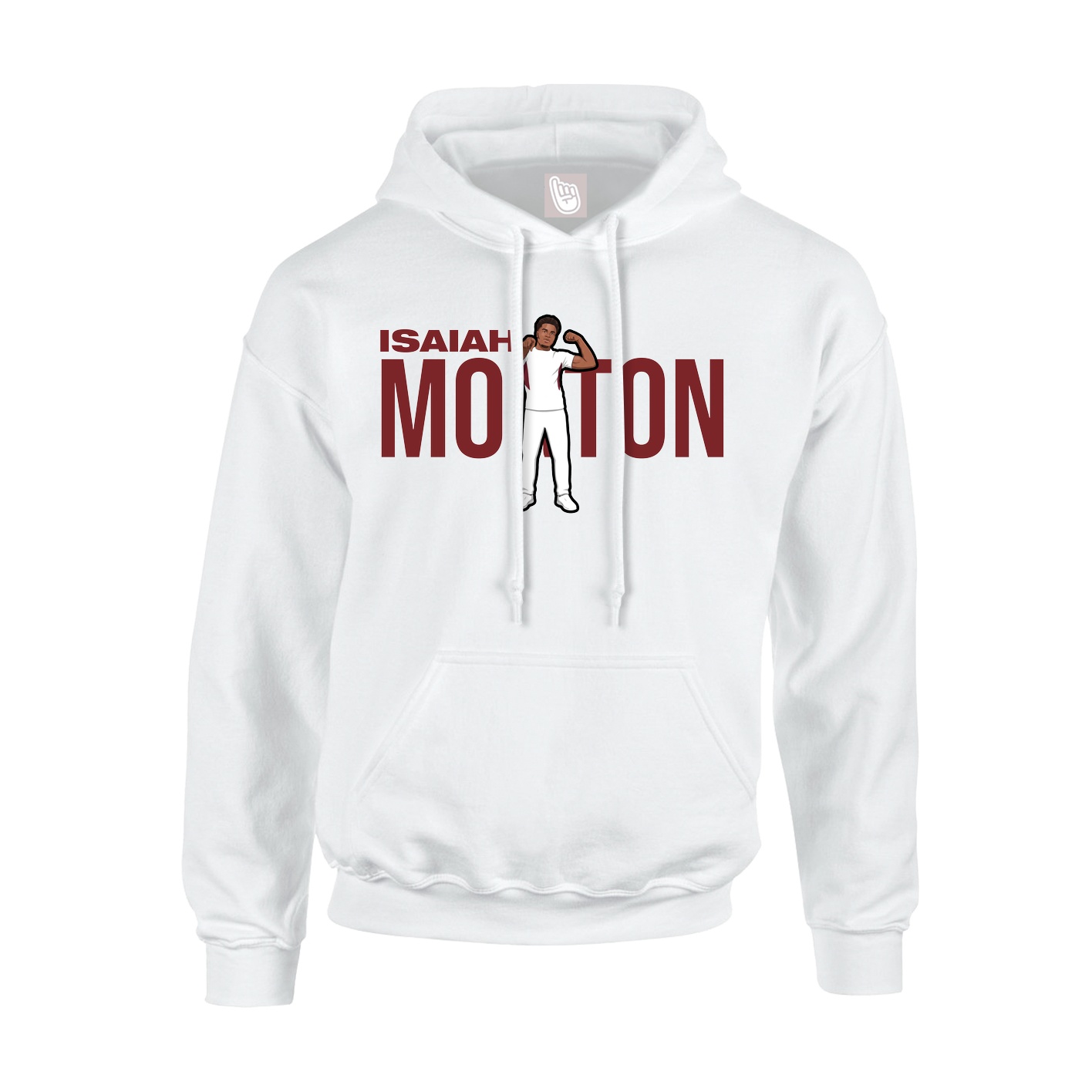 Hoodie — Player Name in White