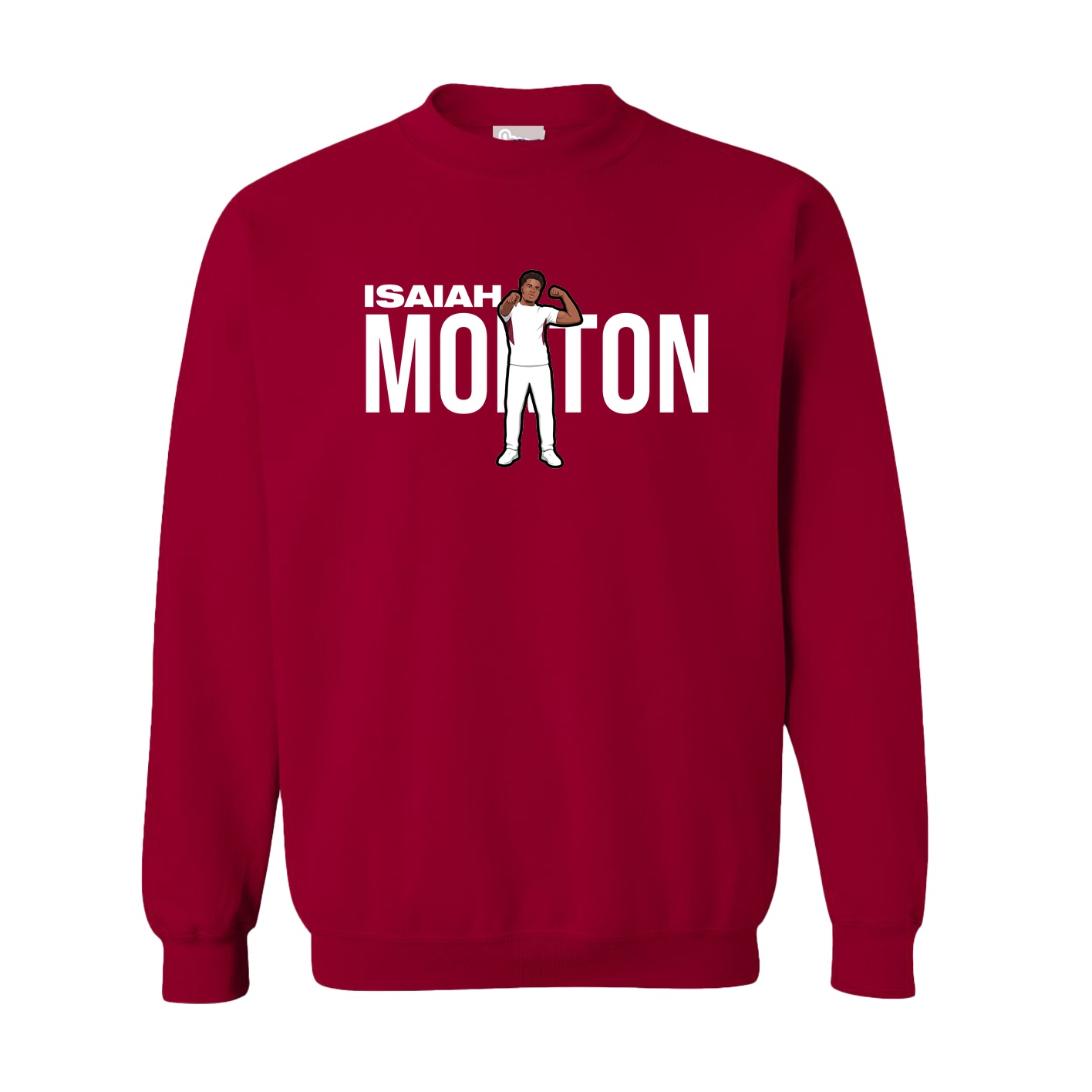 Fleece Crew — Player Name in Cardinal