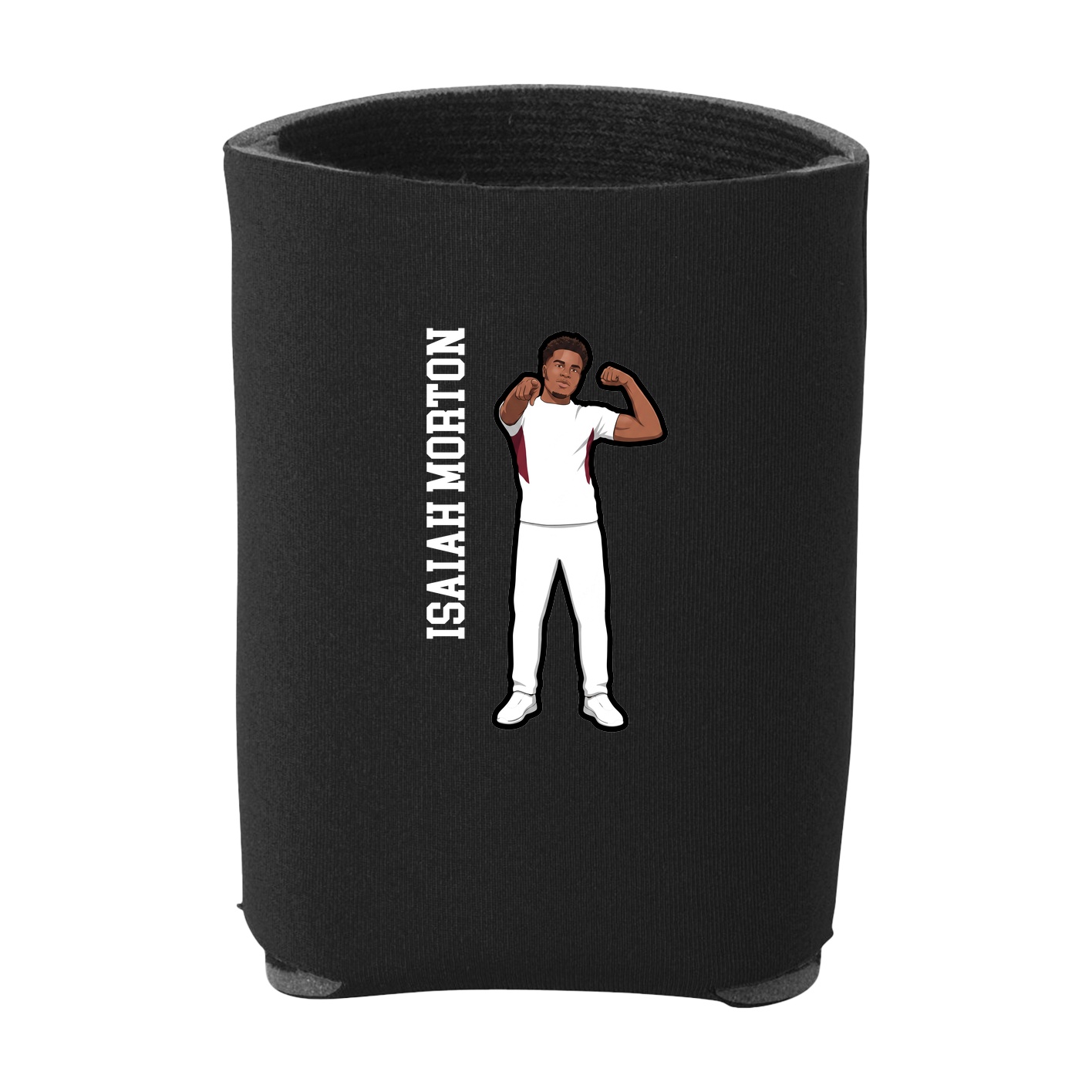 Can Holder — Name Vertical in Black