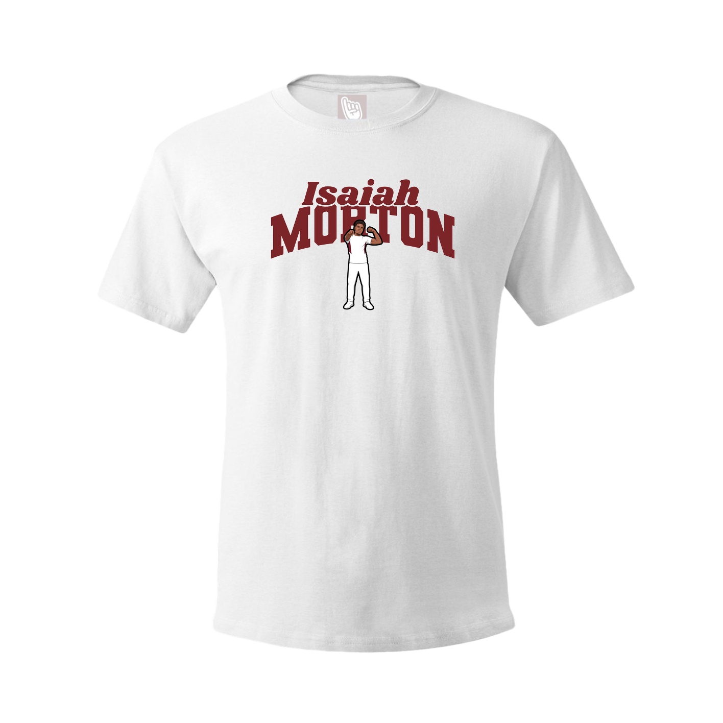 Youth Tee — Signature Arch in White